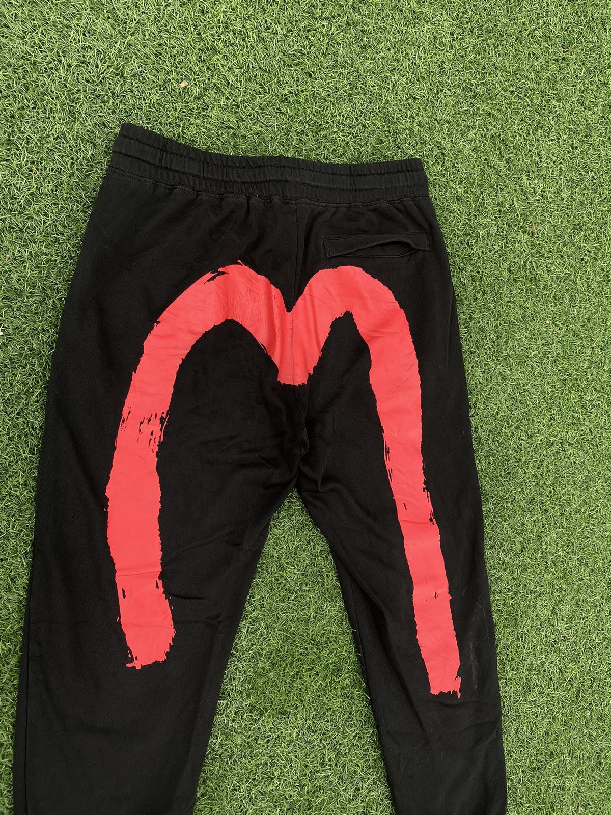 Evisu × Japanese Brand EVISU RED DAICOCK JOGGER PANTS Size US 30 / EU 46 - 2 Thumbnail