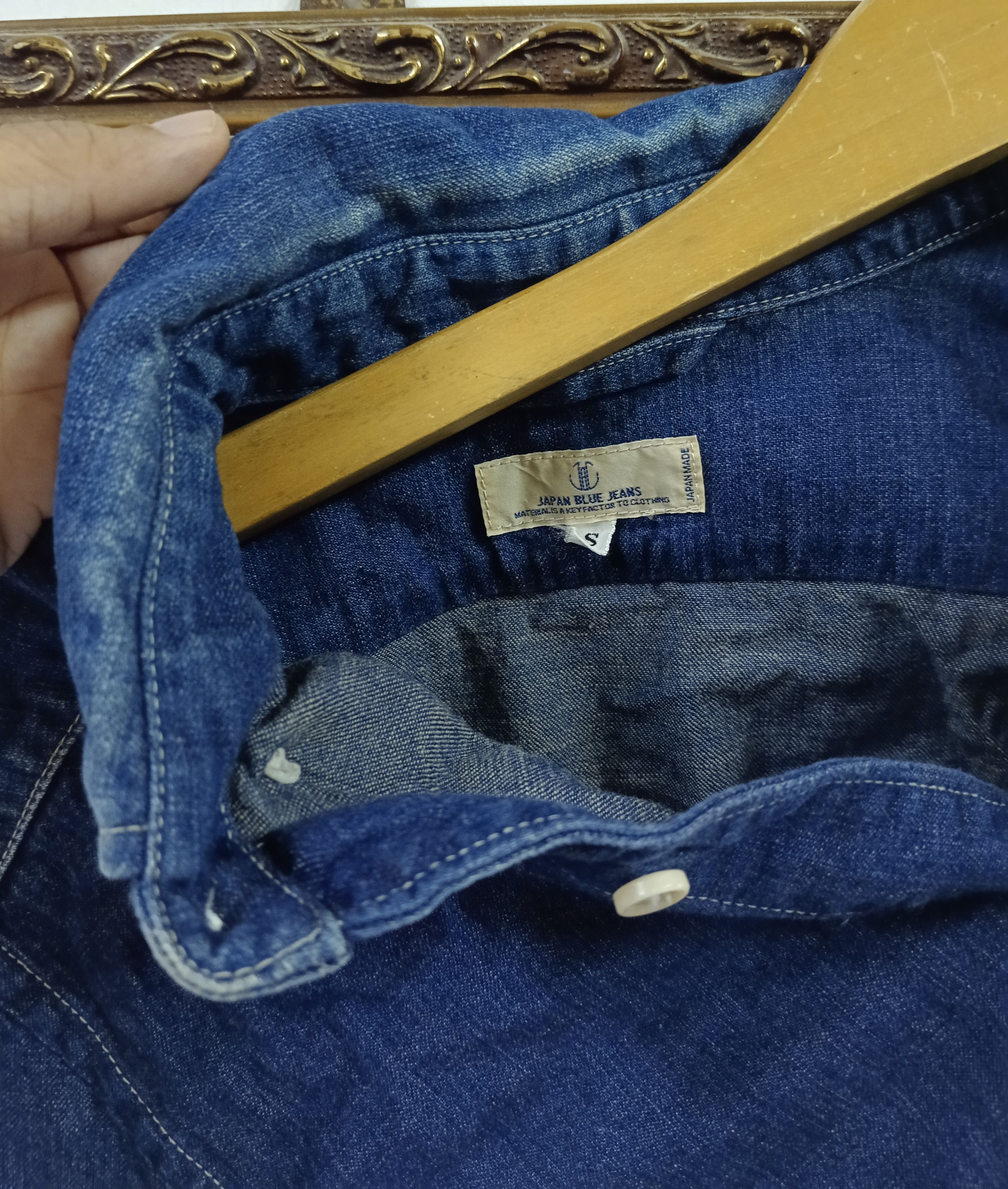 Japan Blue Jeans JAPAN BLUE JEAN DENIM SHIRT BUTTON UP Size US S / EU 44-46 / 1 - 5 Thumbnail