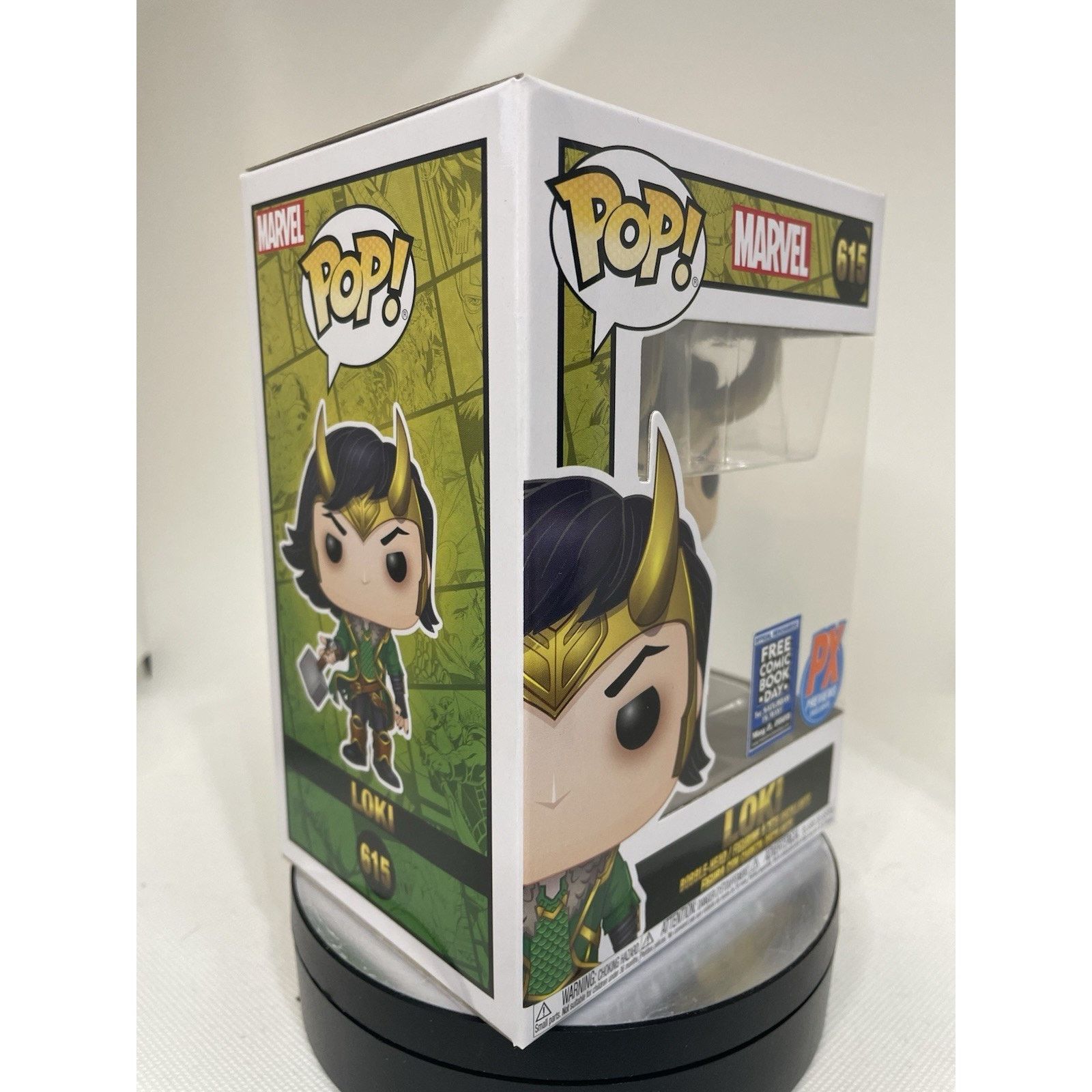 Marvel Comics Funko POP! Loki Exclusive Vinyl Figure #615 Px Previews Excl Size ONE SIZE - 8 Thumbnail