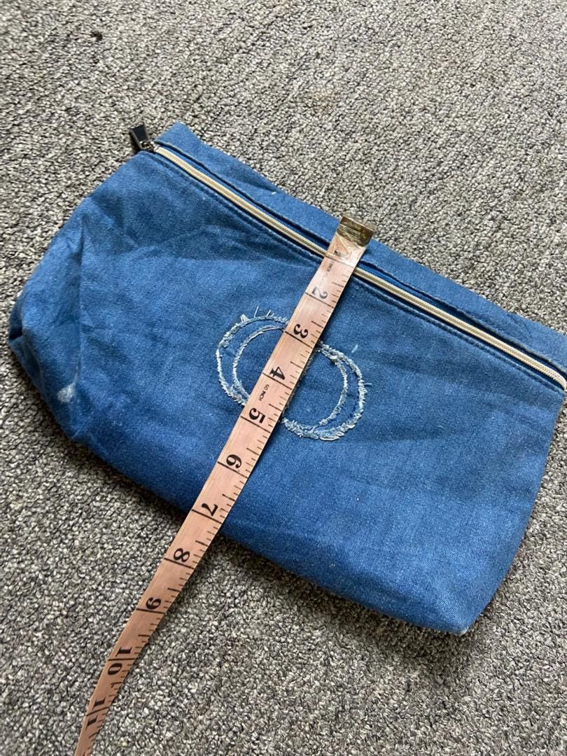 Christian Dior Monsieur Christian Dior Beaute Denim Makeup Pouch (204) Size ONE SIZE - 10 Thumbnail