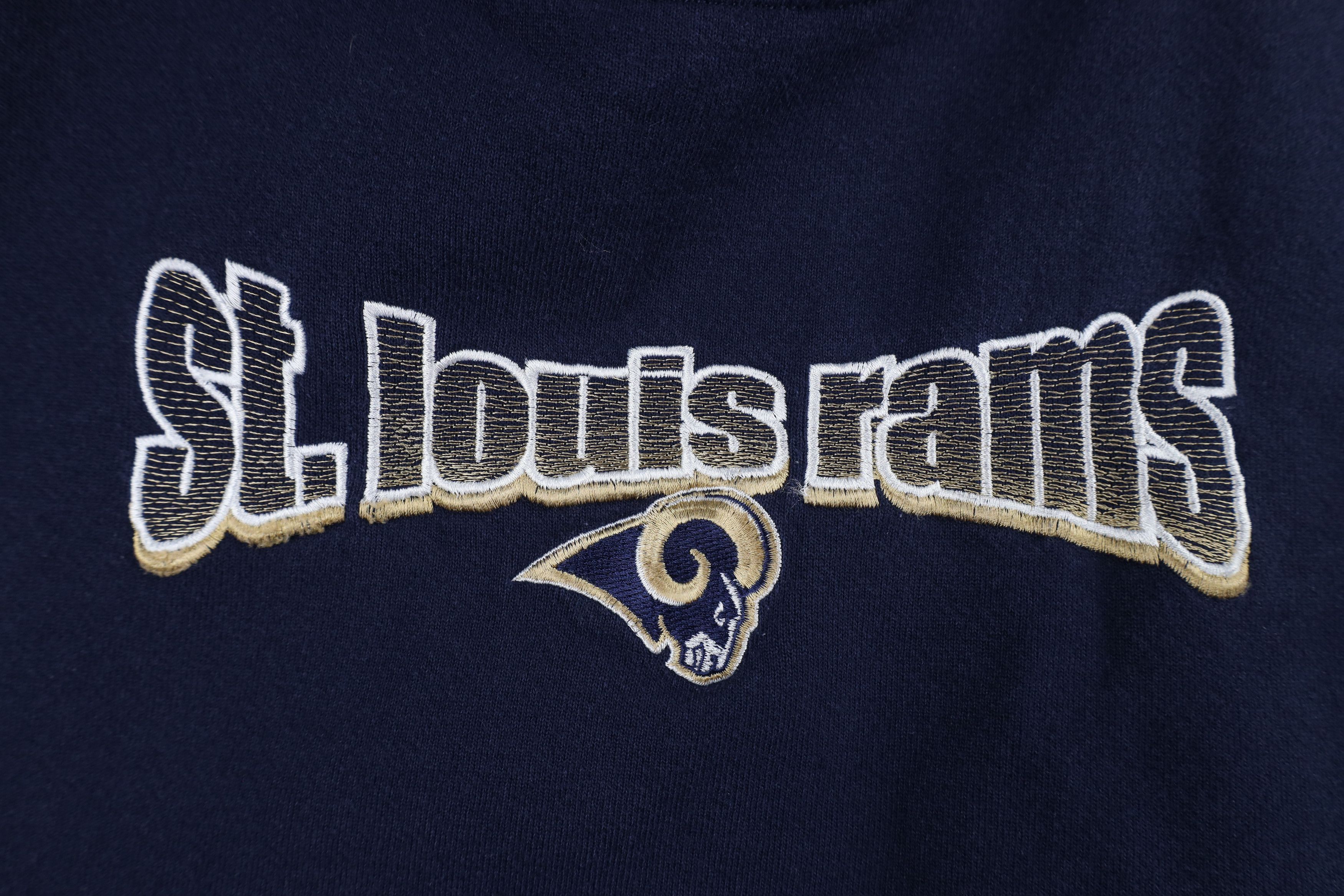 Vintage Vintage 90s Spell St Louis Rams Football Crewneck Sweatshirt Size US XL / EU 56 / 4 - 4 Thumbnail