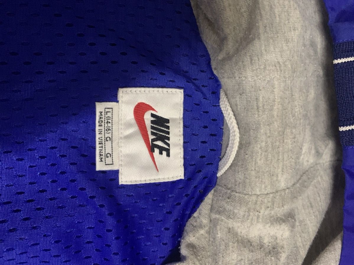 Nike Vintage 90 Nike Youth Fleece-Lined Hooded Windbreaker Jacket Size US L / EU 52-54 / 3 - 6 Thumbnail