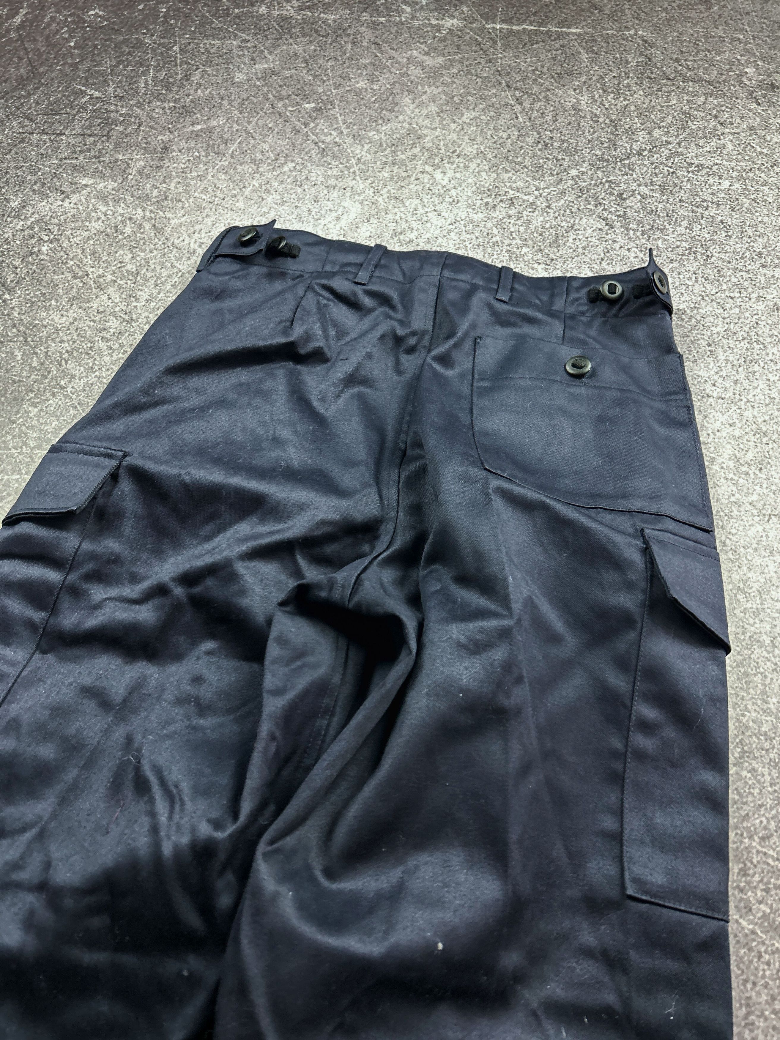 Vintage VTG Yohji Yamamoto Raf Simons Opium Style Cargo Jeans 90s Size US 30 / EU 46 - 6 Thumbnail