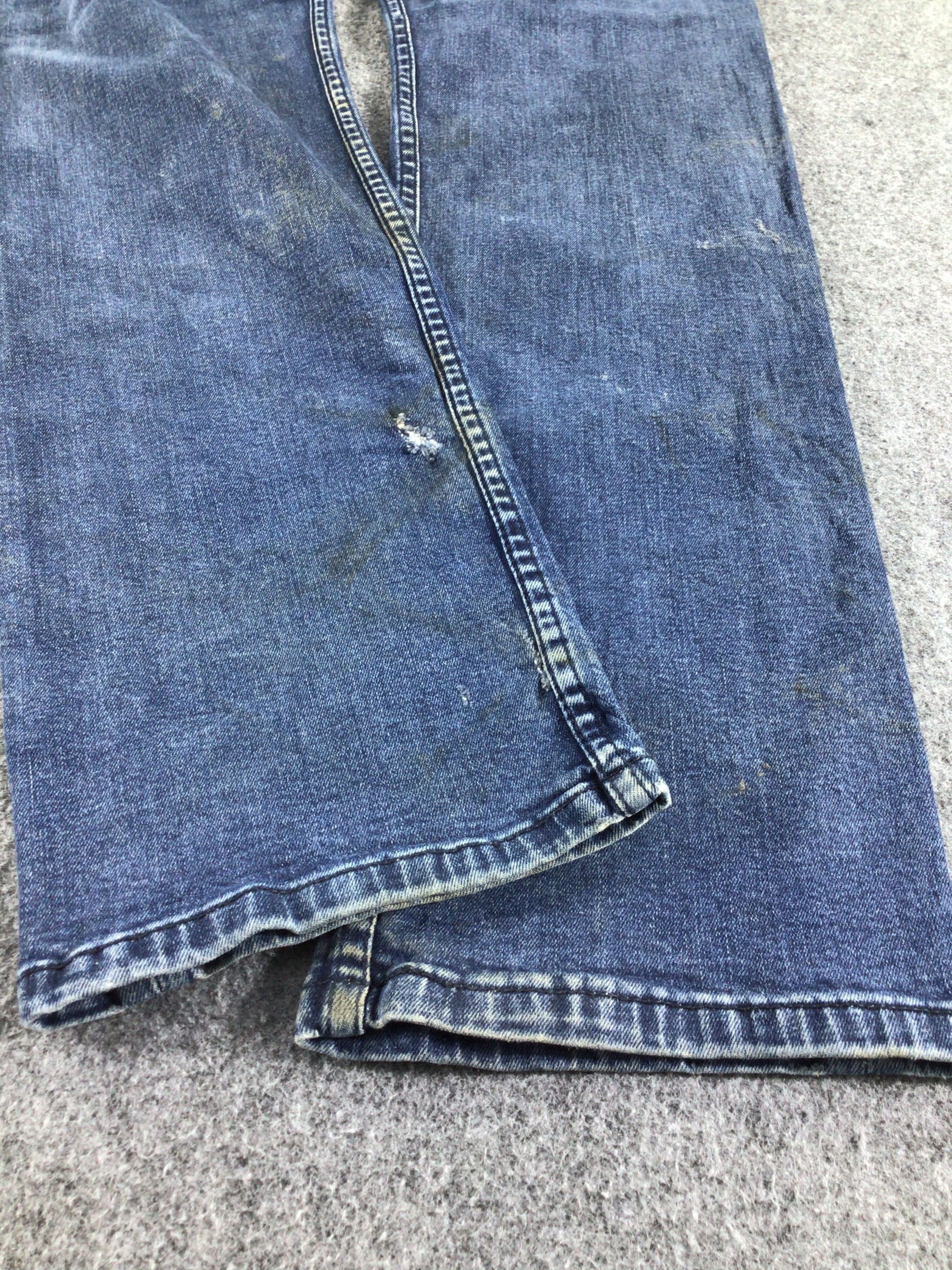 Levi's Vintage Levis 515 Jeans Rusty Blue Wash Denim -J524 Size US 34 / EU 50 - 6 Thumbnail