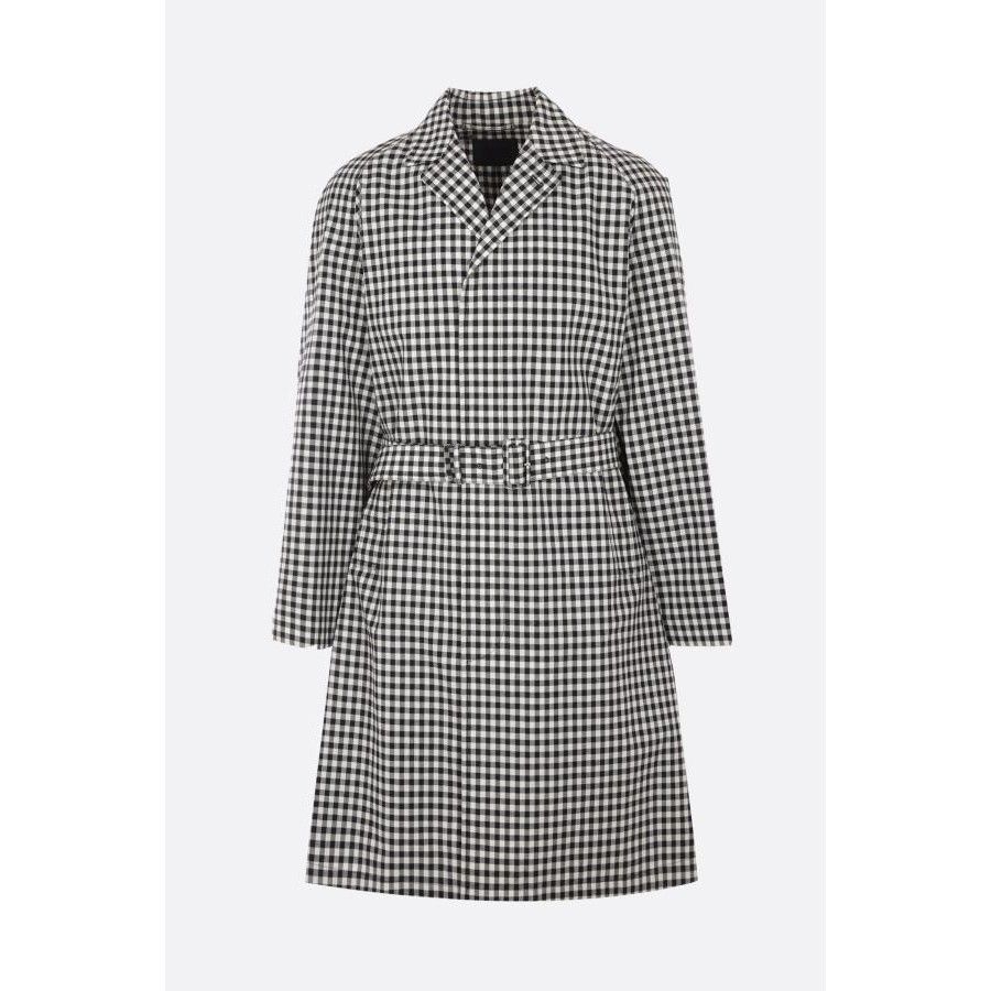 Prada PRADA Checked Vichy Oversized Trench Coat New & Authentic (M Size US L / EU 52-54 / 3 - 1 Preview