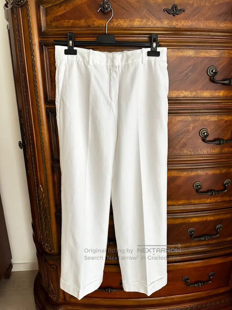 Loro Piana Loro Piana Pure Cotton Women's Pants Size 27" / US 4 / IT 40 - 1 Thumbnail