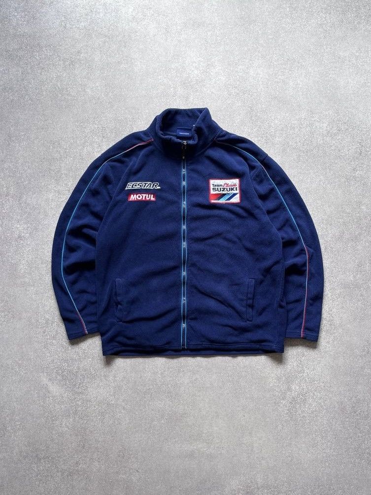 Other Vintage Suzuki Racing F-1 Fleece Sherpa Jacket XL Size US XL / EU 56 / 4 - 1 Thumbnail