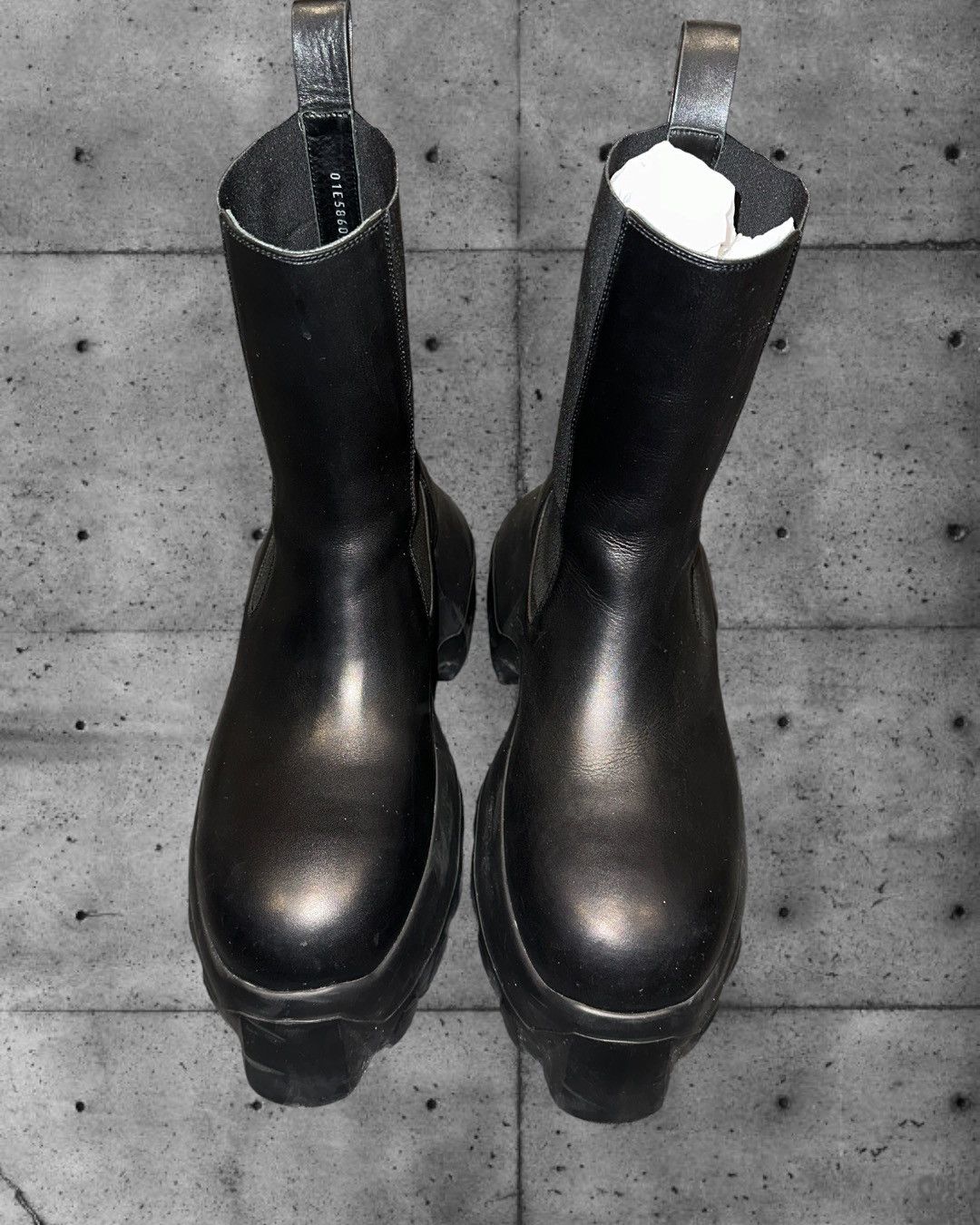 Rick Owens Rick Owens Beatle Mega Tractor Boots Black Size 43 Size US 10 / EU 43 - 8 Thumbnail
