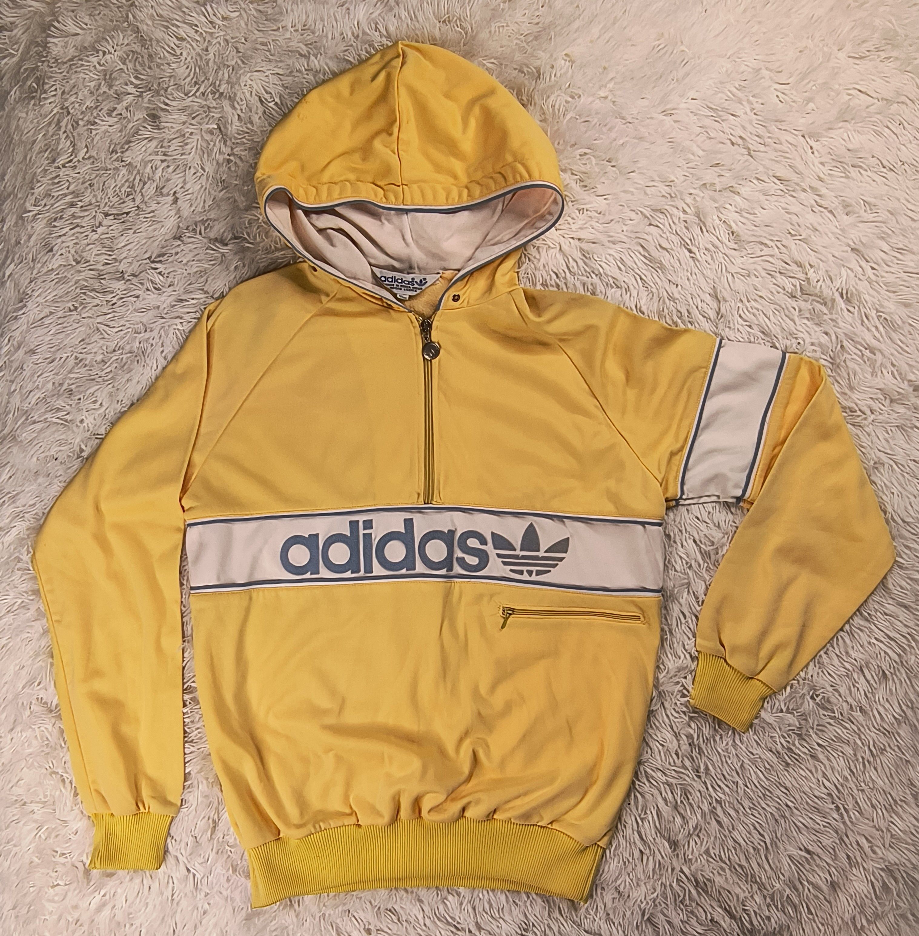 Adidas Vintage Korean Adidas 1/4 zip hoodie Size US L / EU 52-54 / 3 - 2 Thumbnail
