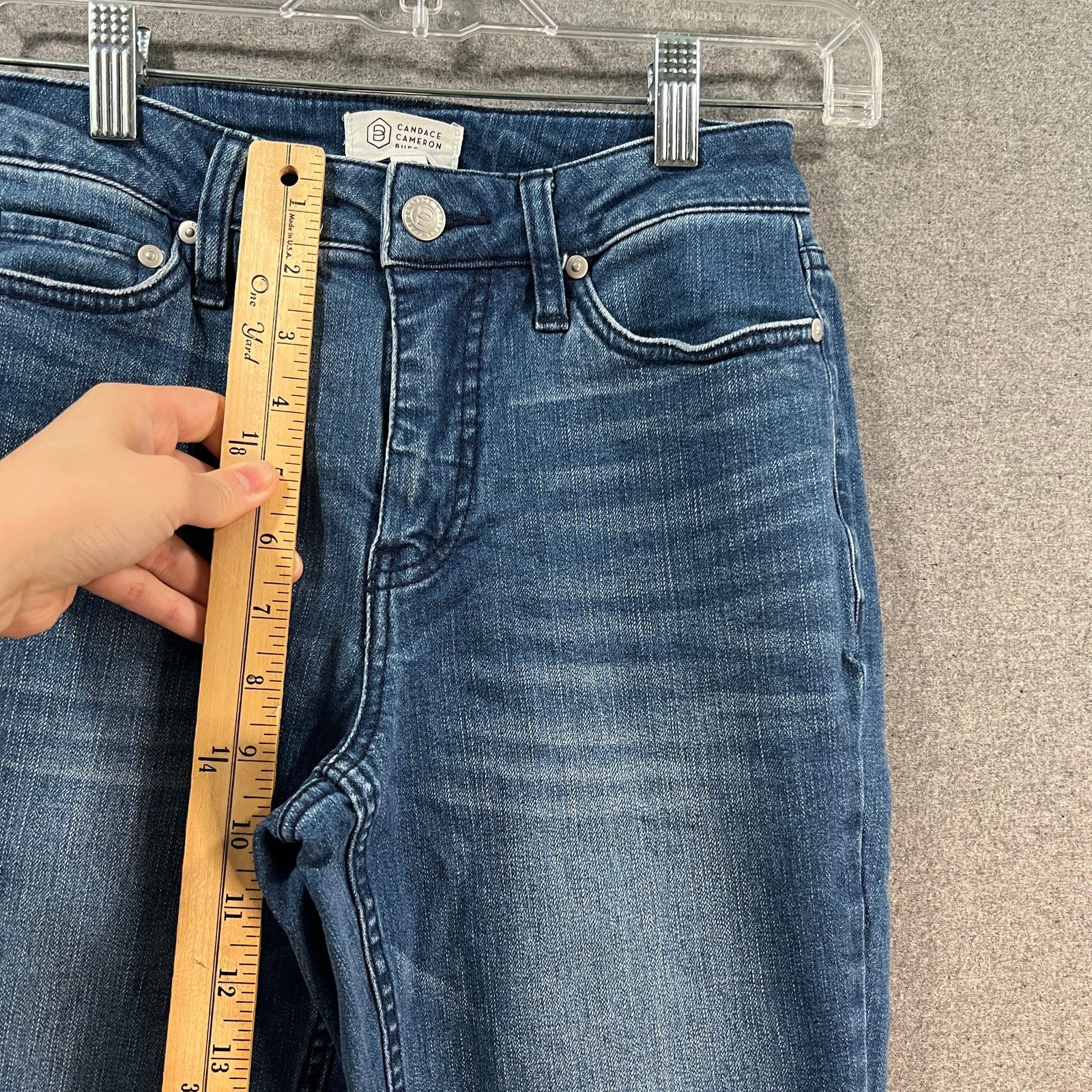 Other Candace Cameron Bure Pacific Denim Cropped Jean Indi Zuma Size 25" / US 0 / IT 36 - 8 Thumbnail