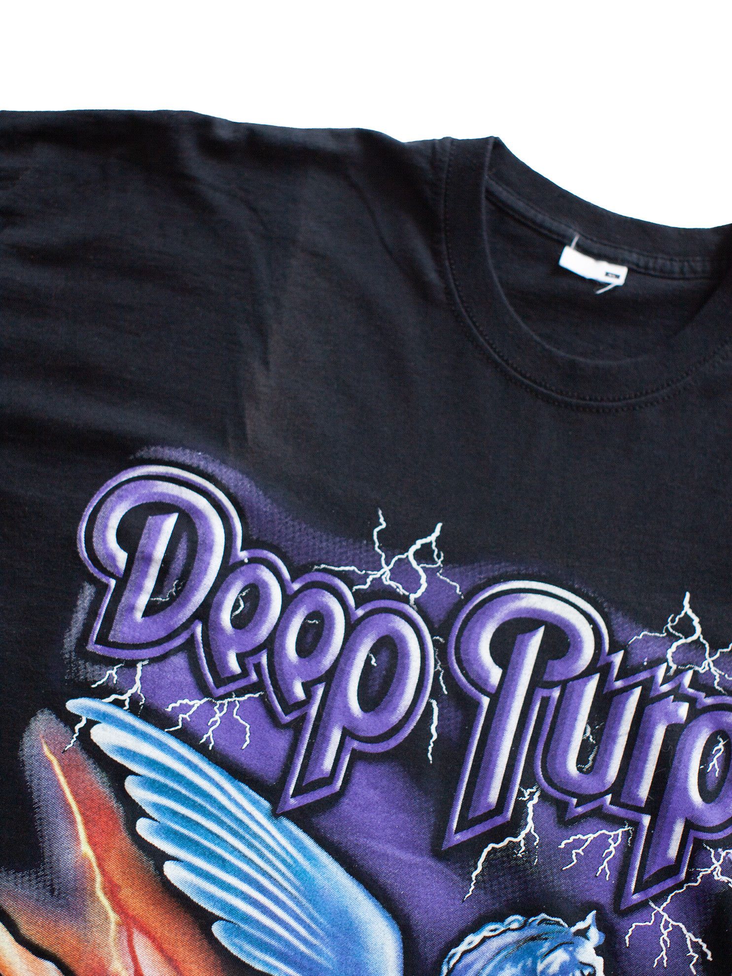 Band Tees Vintage 00s Deep Purple Metal Band Promo T-Shirt Size US XL / EU 56 / 4 - 4 Thumbnail