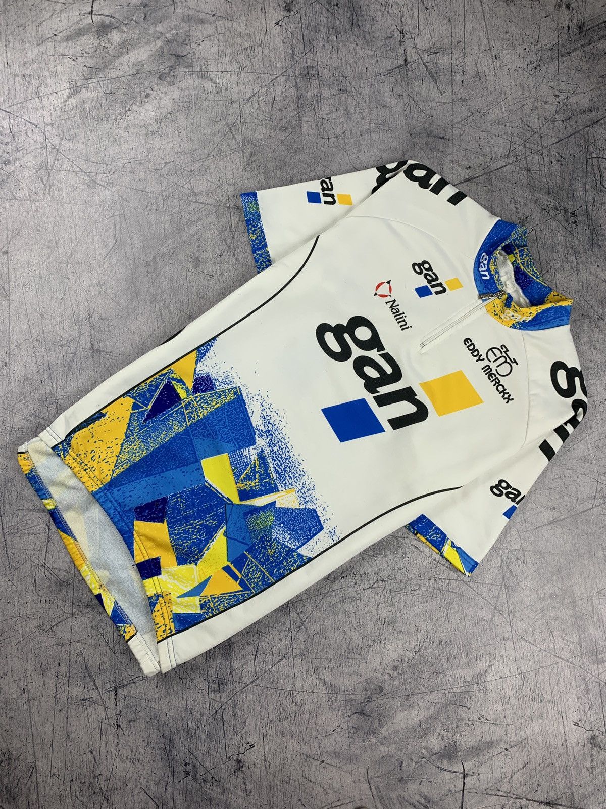 Sports Specialties Vintage Eddy Merckh Cycling Jersey Short Sleeve Size 5 Size US M / EU 48-50 / 2 - 1 Thumbnail