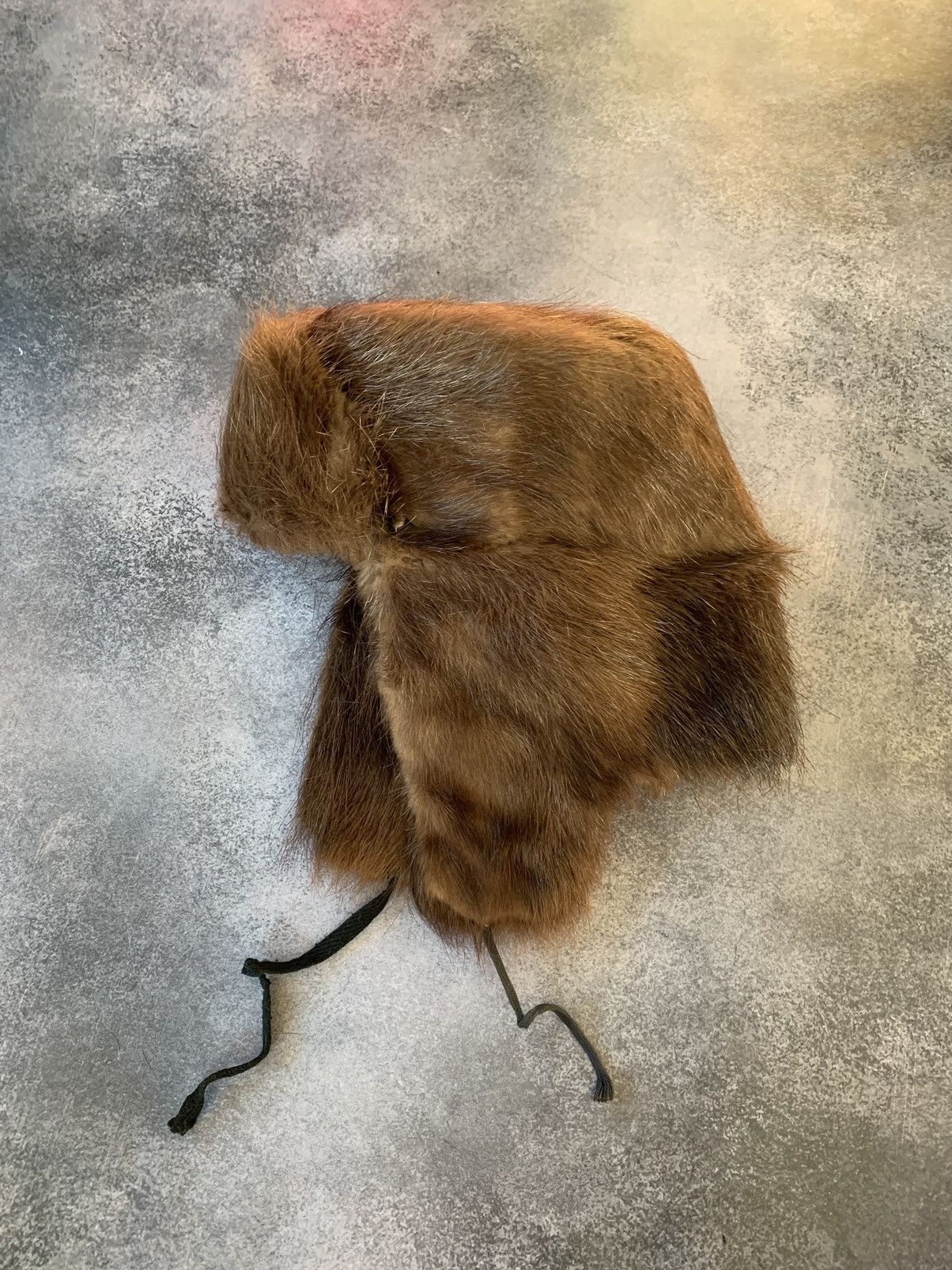 Vintage Vintage 90s Alt Ushanka Fuzzy Trapper Fur Winter Hat Size ONE SIZE - 1 Thumbnail
