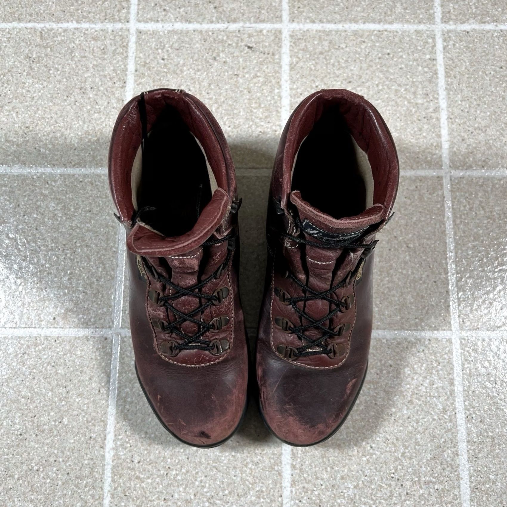 Vasque Vasque Sundowner Gortex Hiking Boots Gorpcore Leather Brown Men 8M Size US 8 / EU 41 - 3 Thumbnail