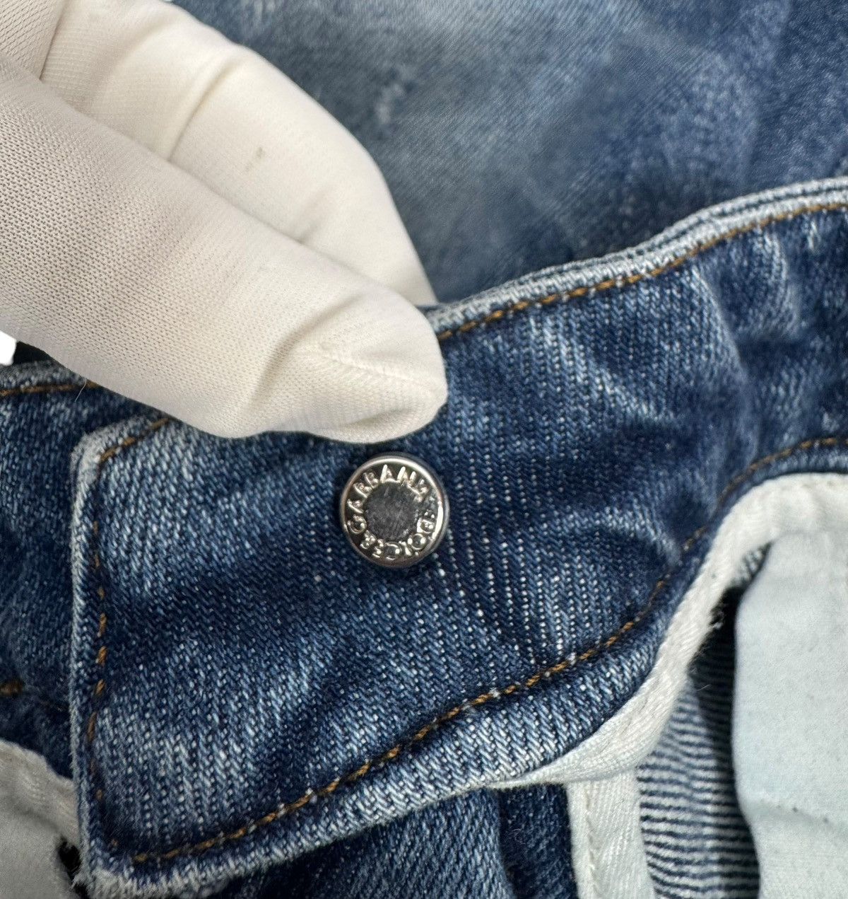 Dolce & Gabbana Dolce & Gabbana Blue Cropped Slim Jeans Stretch size 36 Size 25" / US 0 / IT 36 - 15 Thumbnail
