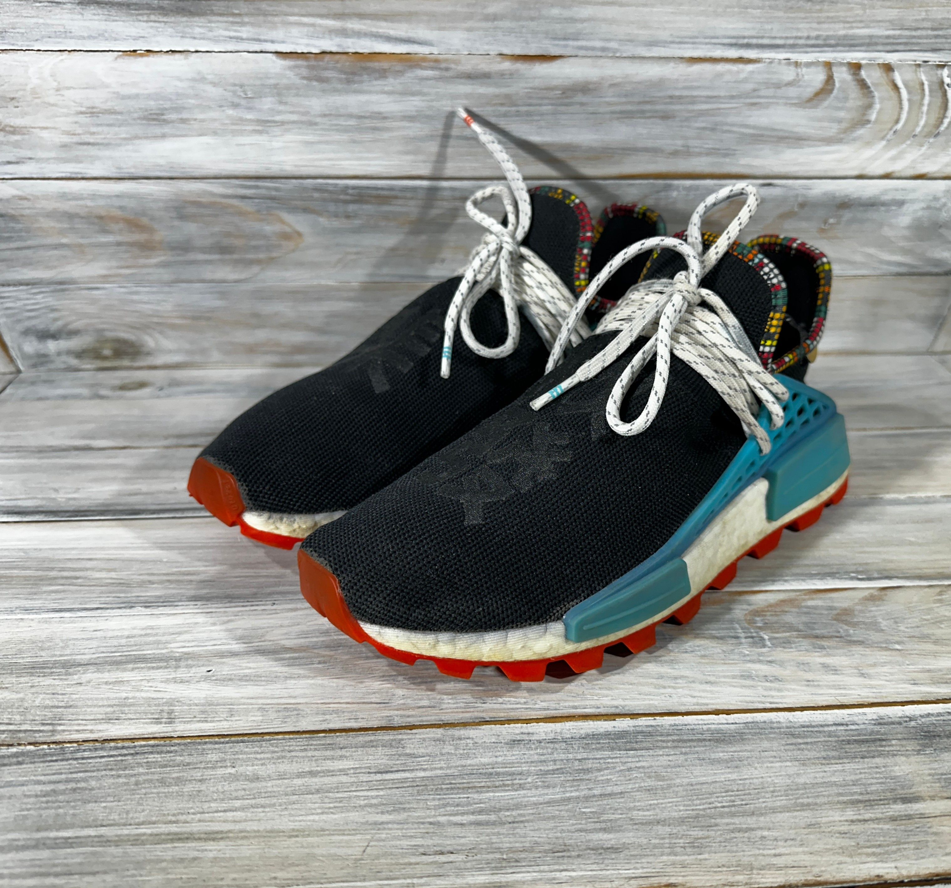 Adidas × Pharrell Adidas x Pharrell Williams Solar Hu NMD "Inspiration Pack" Size US 6 / EU 39 - 4 Thumbnail