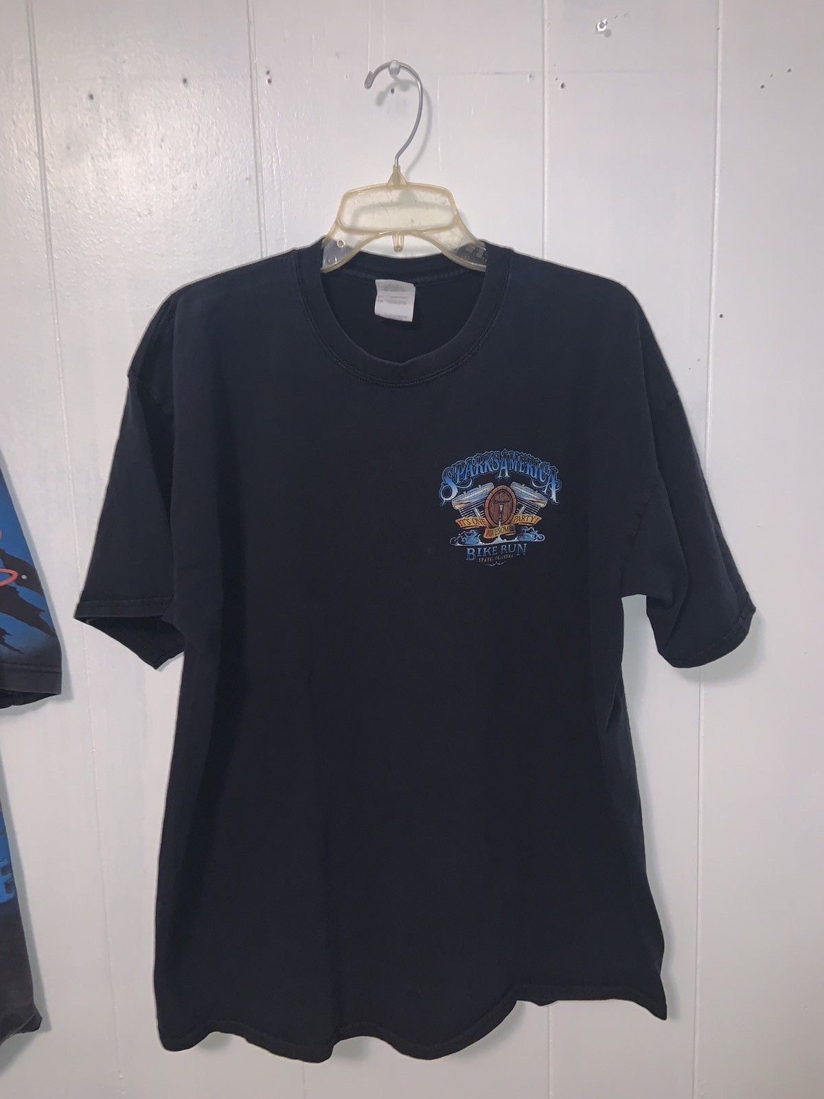 Gildan Vintage - Sparks America Bike Run - Size XL Size US XL / EU 56 / 4 - 6 Thumbnail