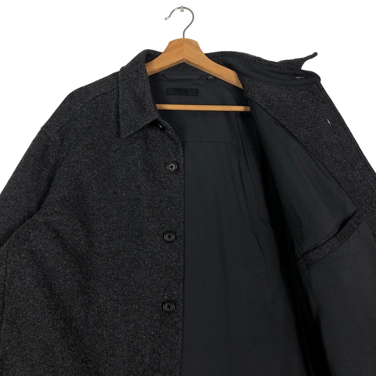 Japanese Brand 🔥Vtg Chore Wool Jacket Uniqo Japan Issey Miyake Size US XL / EU 56 / 4 - 10 Thumbnail
