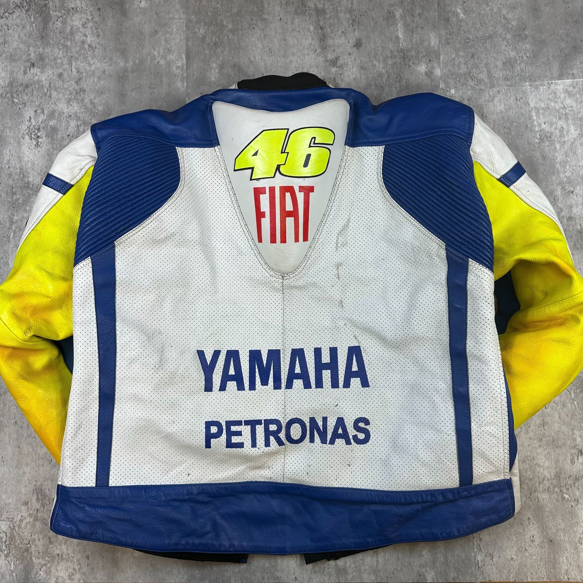 Yamaha Vintage Yamaha Leather Moto Jacket With Pads (M) Size US M / EU 48-50 / 2 - 3 Thumbnail
