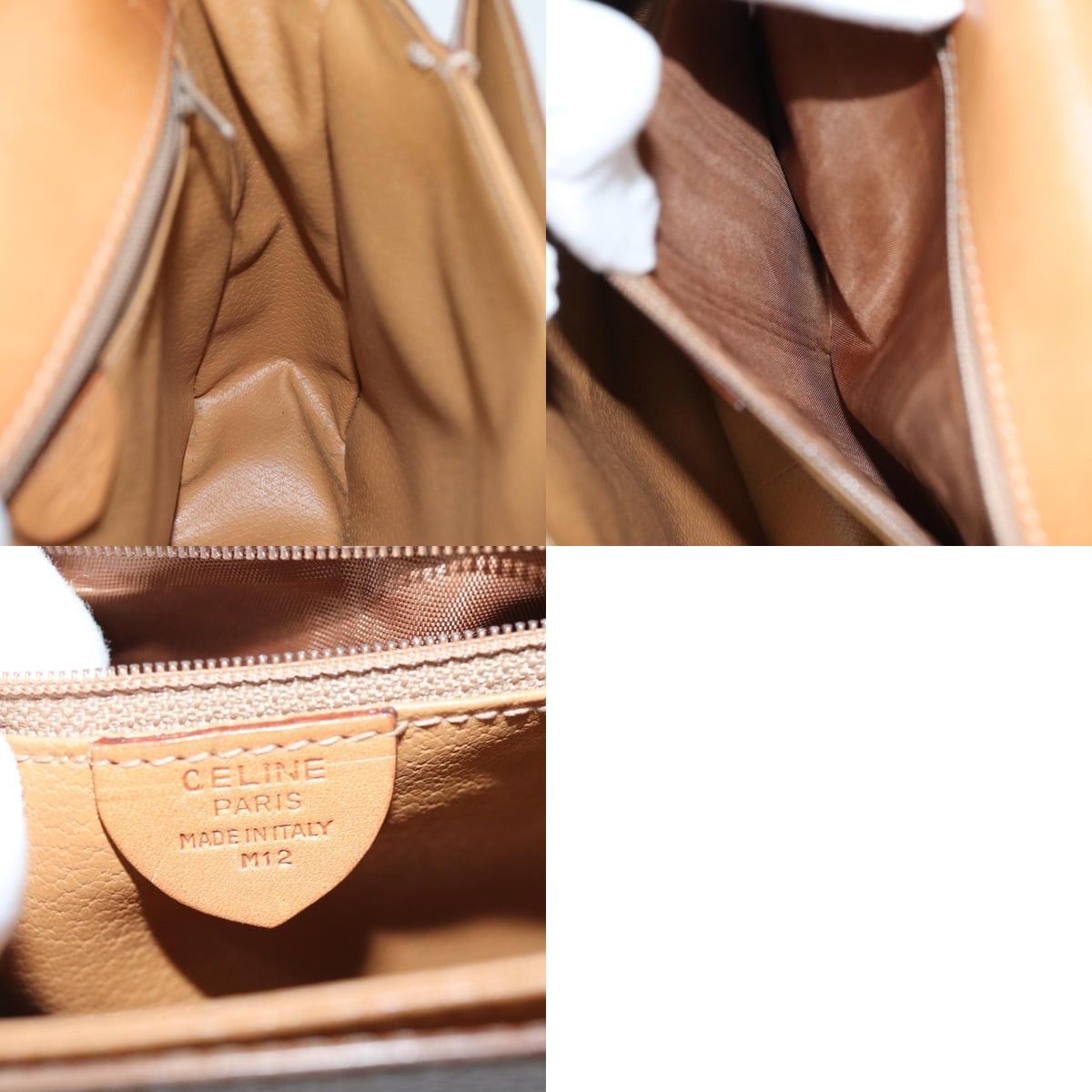 Celine CELINE Macadam Canvas Shoulder Bag Pvc Brown Size ONE SIZE - 12 Thumbnail