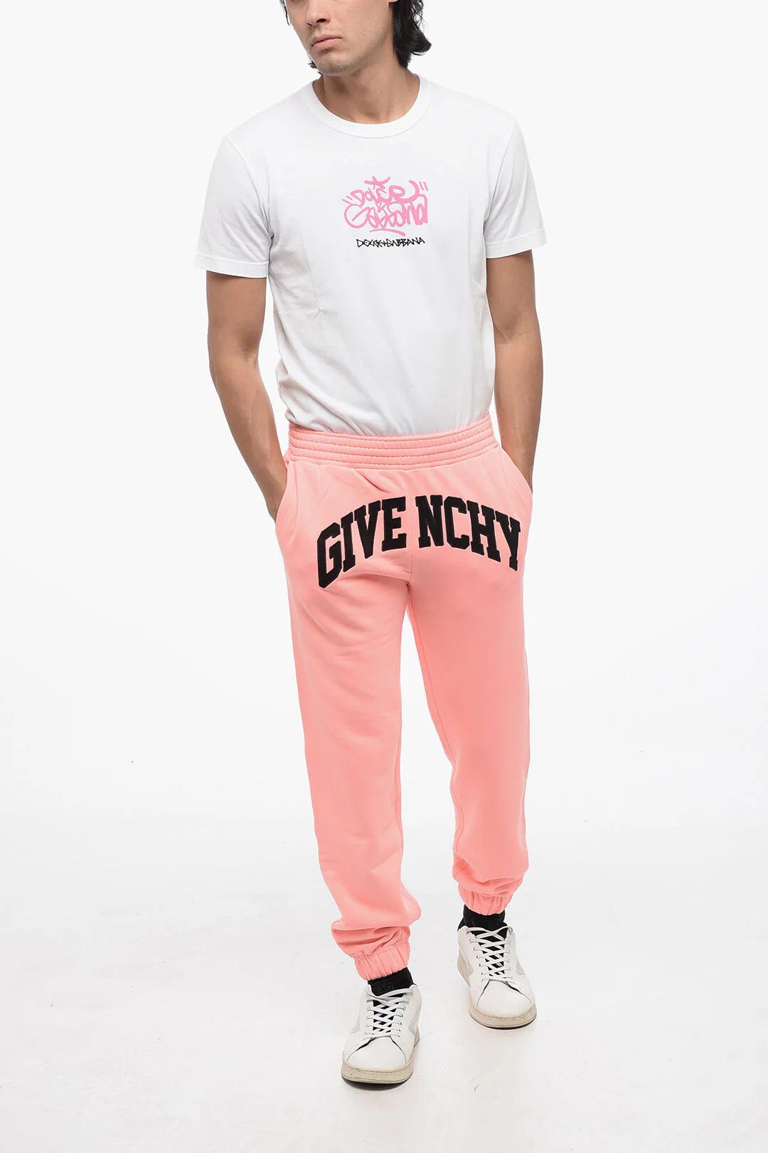 Givenchy og1mm0326 Sweatpants & Joggers in Pink Size US 30 / EU 46 - 4 Thumbnail