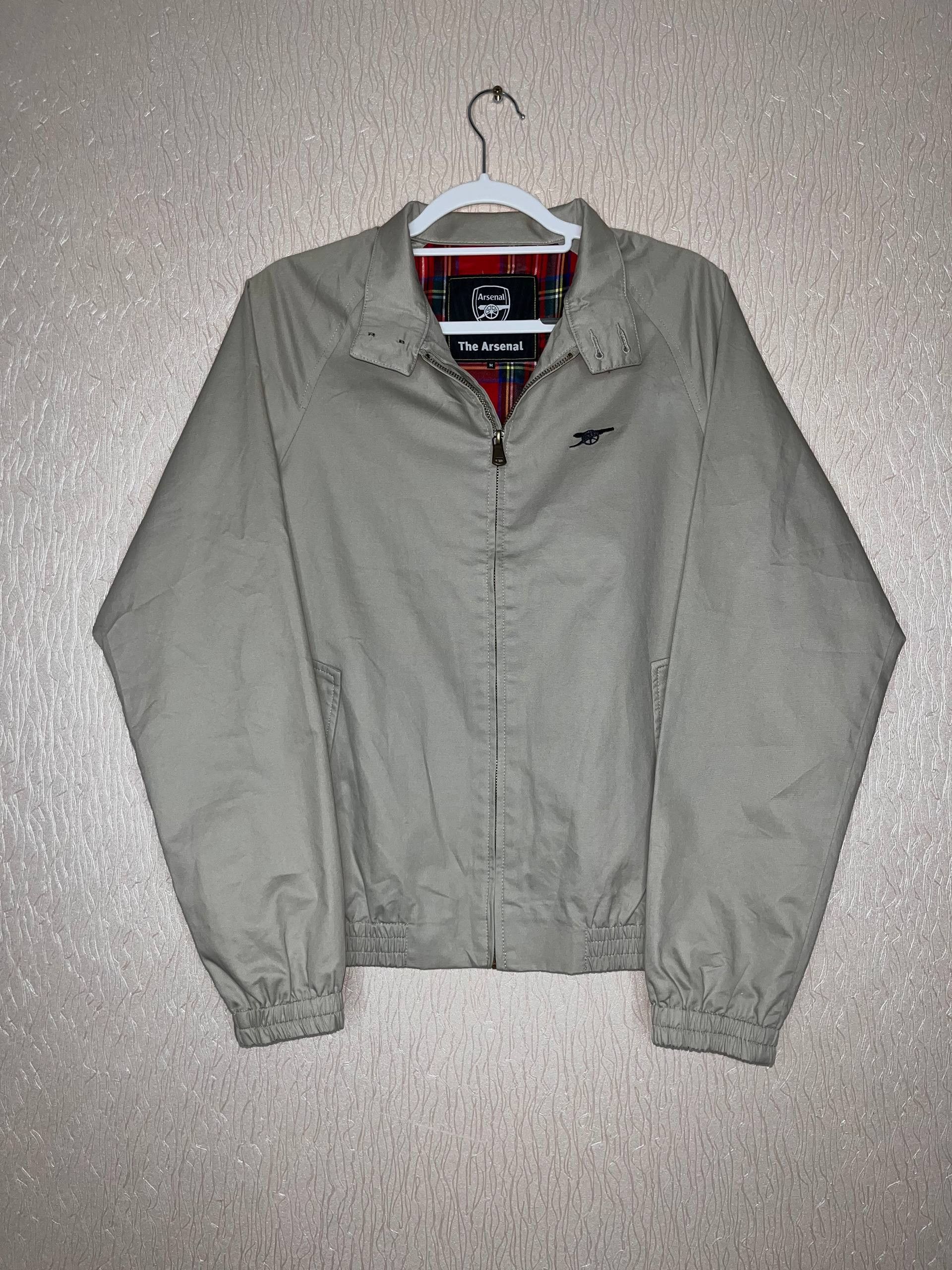 New England Outerwear Arsenal London England Checkered Harrington Jacket Size US M / EU 48-50 / 2 - 1 Thumbnail