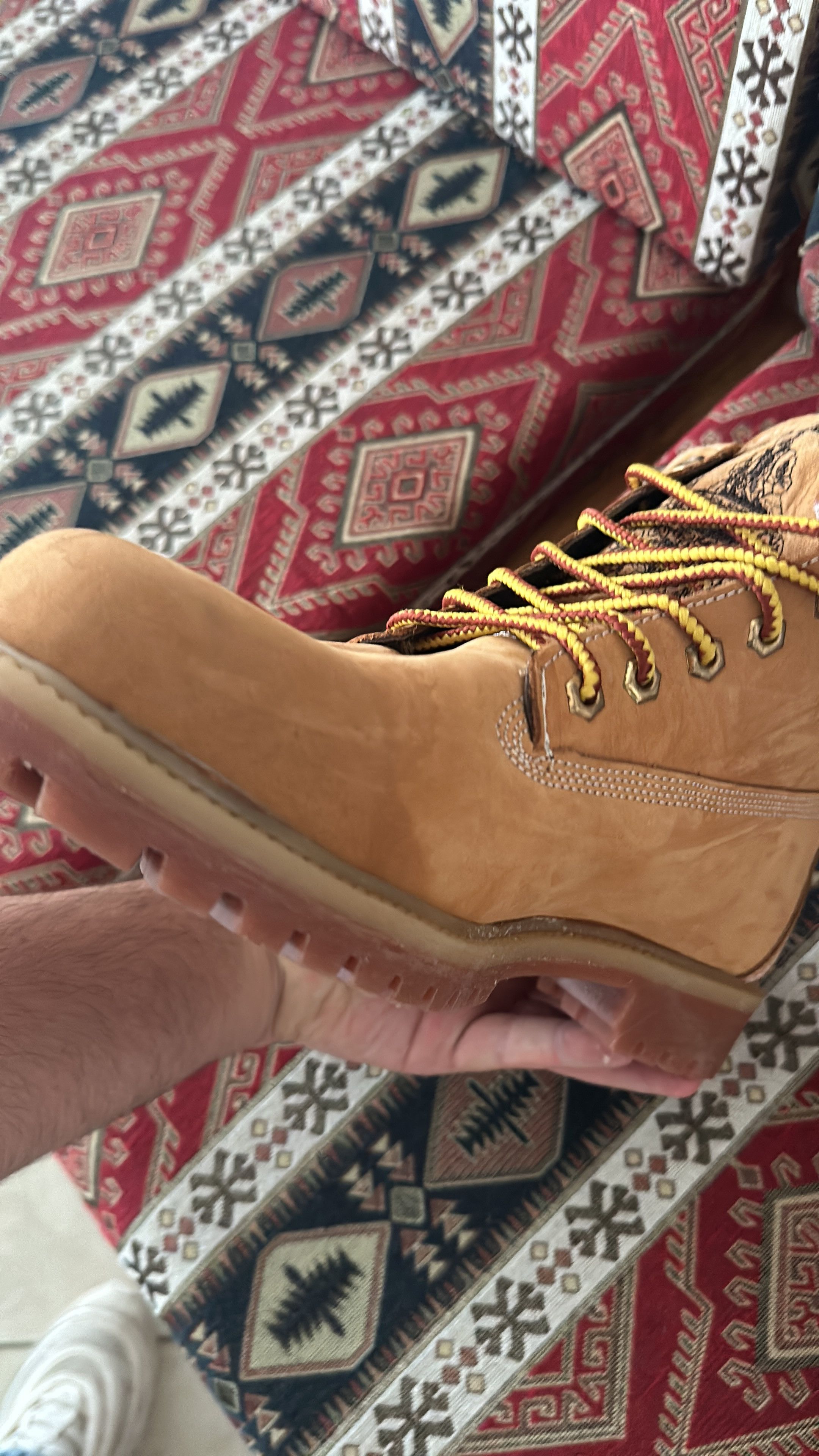 Derschutze Derschütze "yasmin v3" Boots Size 45 Timberland Style Size US 11 / EU 44 - 6 Thumbnail