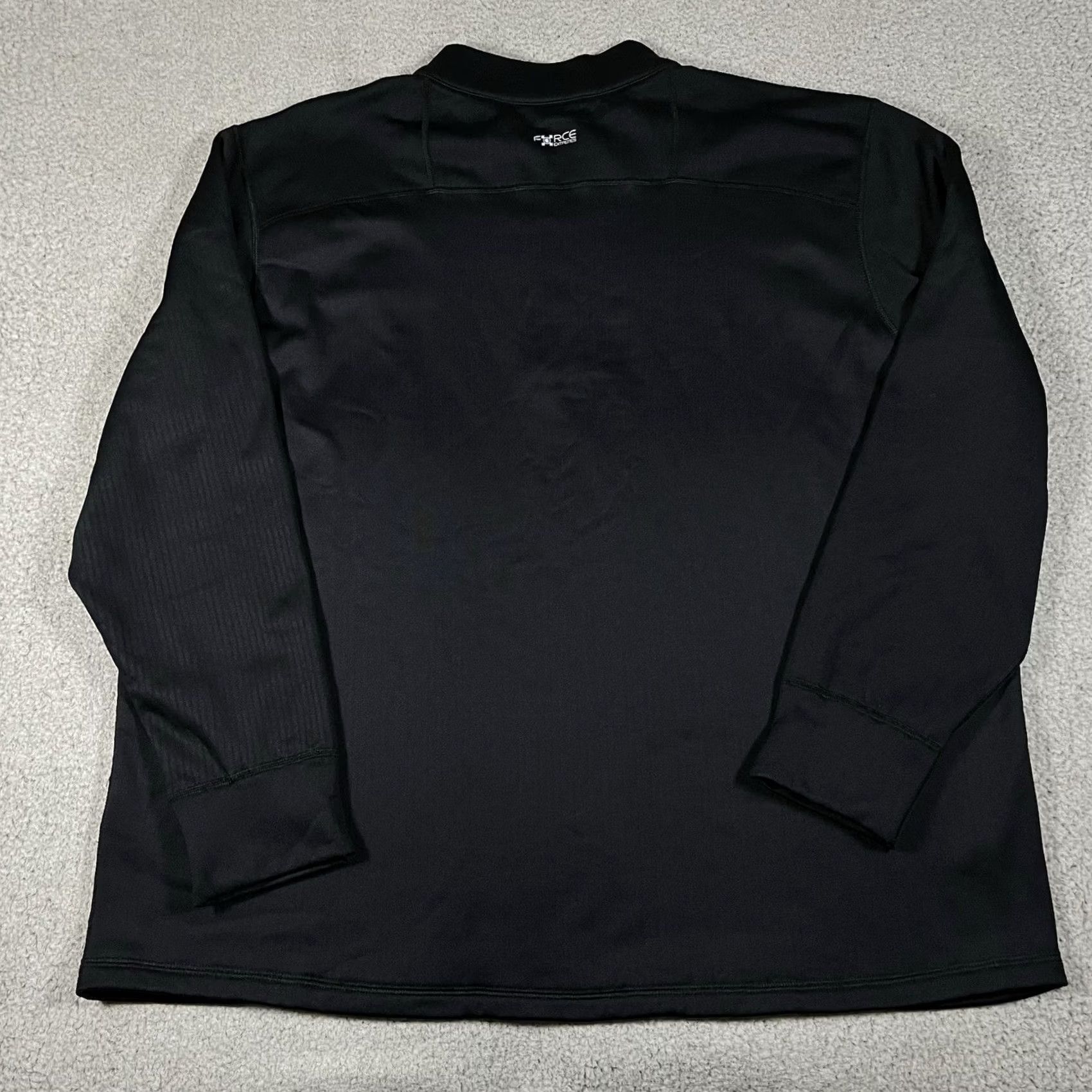Carhartt Carhartt Sweatshirt 1/4 Zip Pullover Mens 4XL Fleece Black Outdoor Winter Fall Spring All Seasons Logo Knit Stretch Thermal Walking Shirt Size US XXL / EU 58 / 5 - 7 Thumbnail