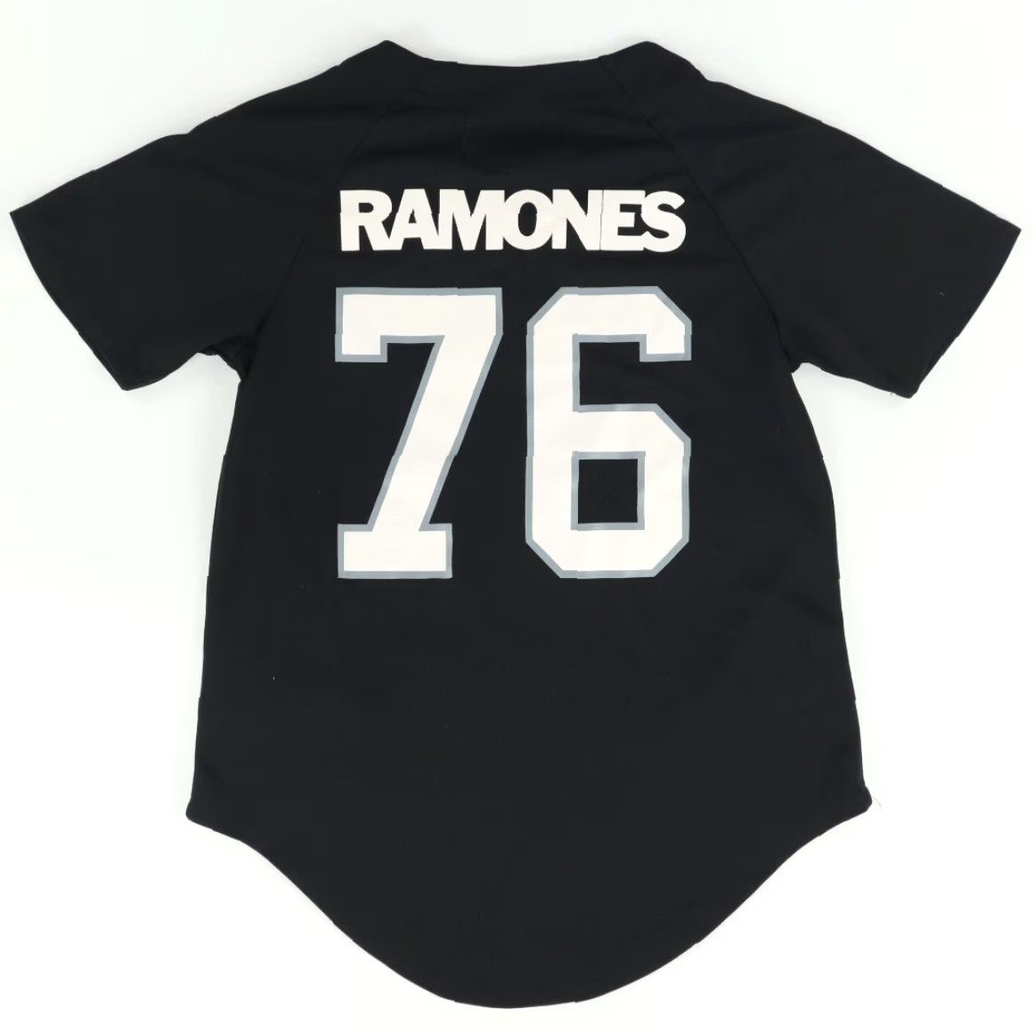 Vintage Ramones Shirt Womens S Black V-Neck Baseball 2016 Solid Basic Ramones 2016 Baseball Womens S Black V-Neck Shirt Size S / US 4 / IT 40 - 4 Thumbnail