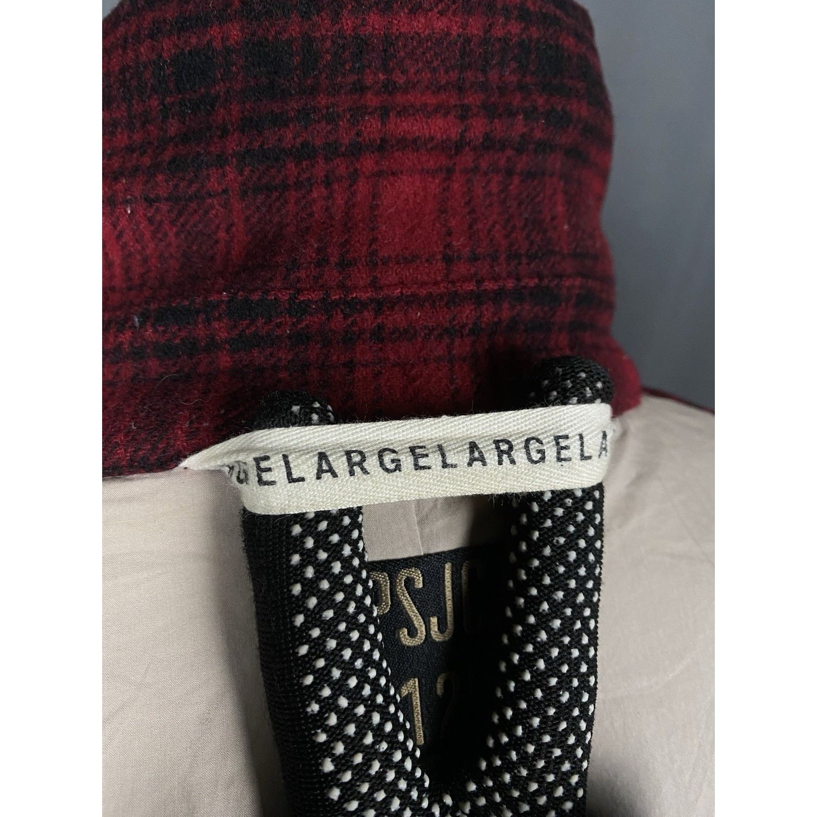 Paul Smith Paul Smith Men's Red Checked Wool Country Jacket Coat Size L Size US L / EU 52-54 / 3 - 11 Thumbnail