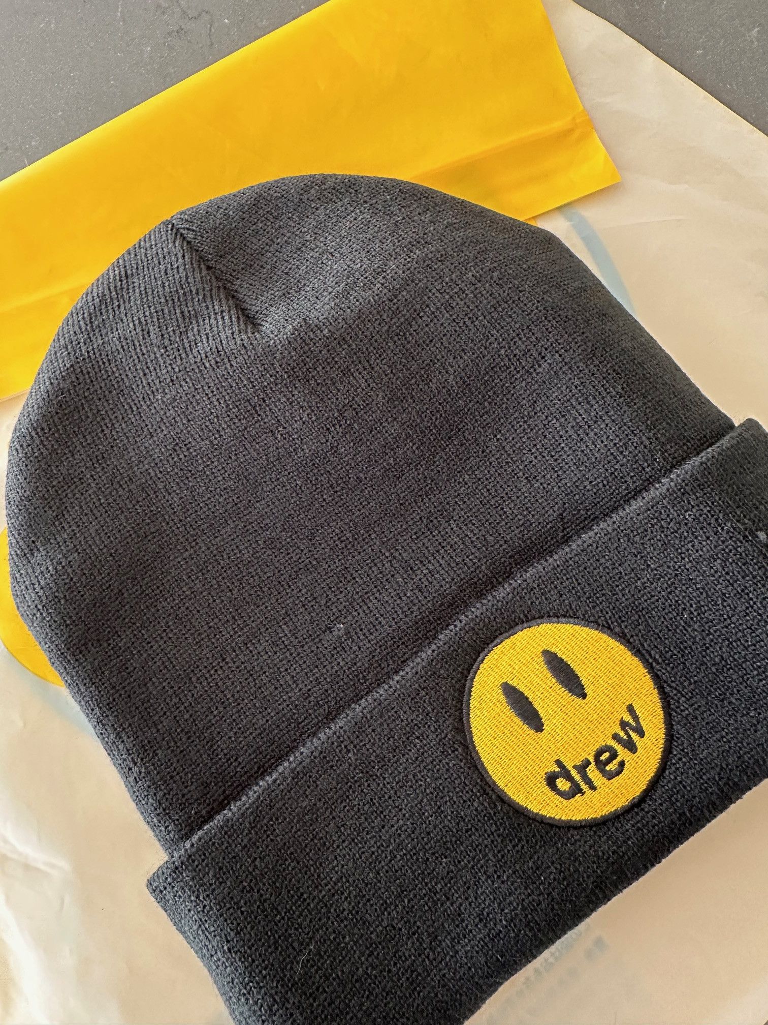 Drew House × Justin Bieber Drew House Mascot Beanie Size ONE SIZE - 7 Thumbnail