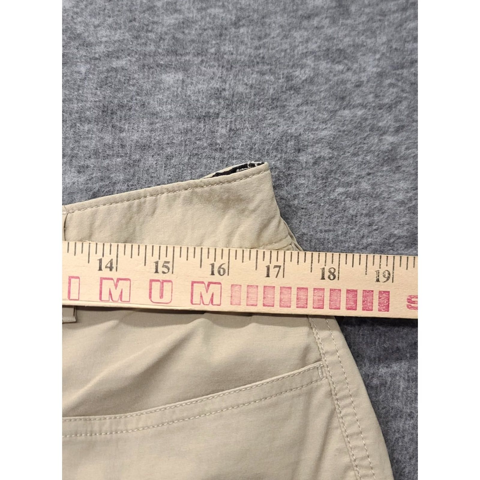 Vintage Duluth Armachillo Pants Mens L 32x32 Relaxed Fit Straight Leg Cargo Pant Nylon Spandex Beige Size US 33 - 4 Thumbnail