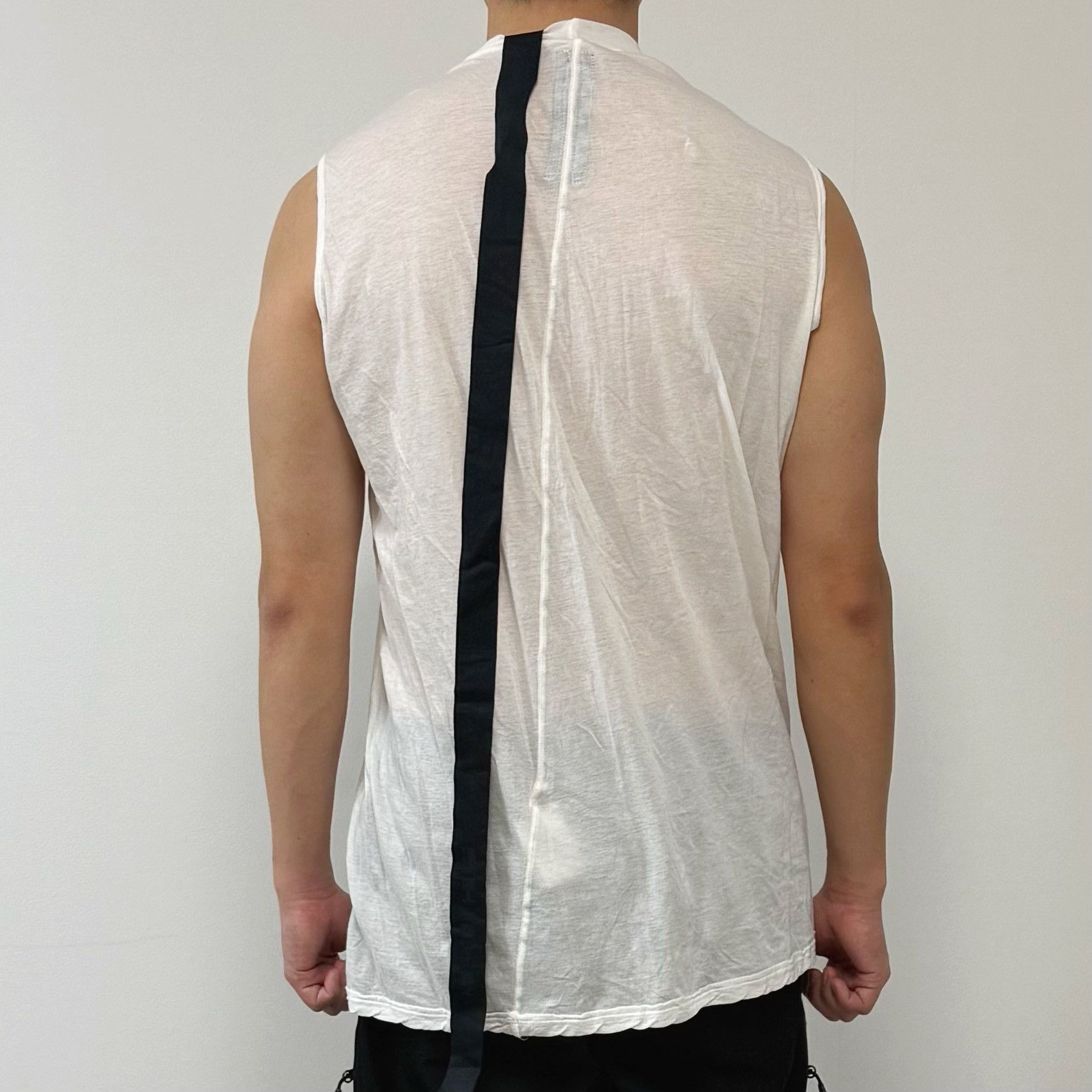 Rick Owens Rick Owens 08SS DRKSHDW Sleeveless Milk Size US M / EU 48-50 / 2 - 2 Thumbnail