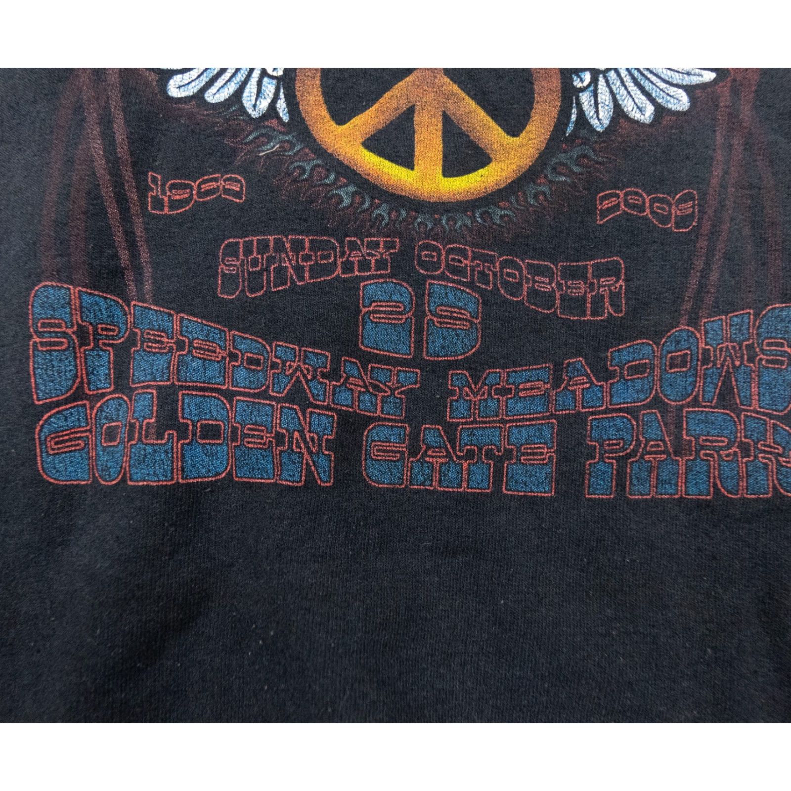 Hanes VINTAGE Hanes Sweatshirt Men XL Black Westfest Woodstock Crew Neck Pullover Y2K Music All Seasons Size US XL / EU 56 / 4 - 3 Thumbnail