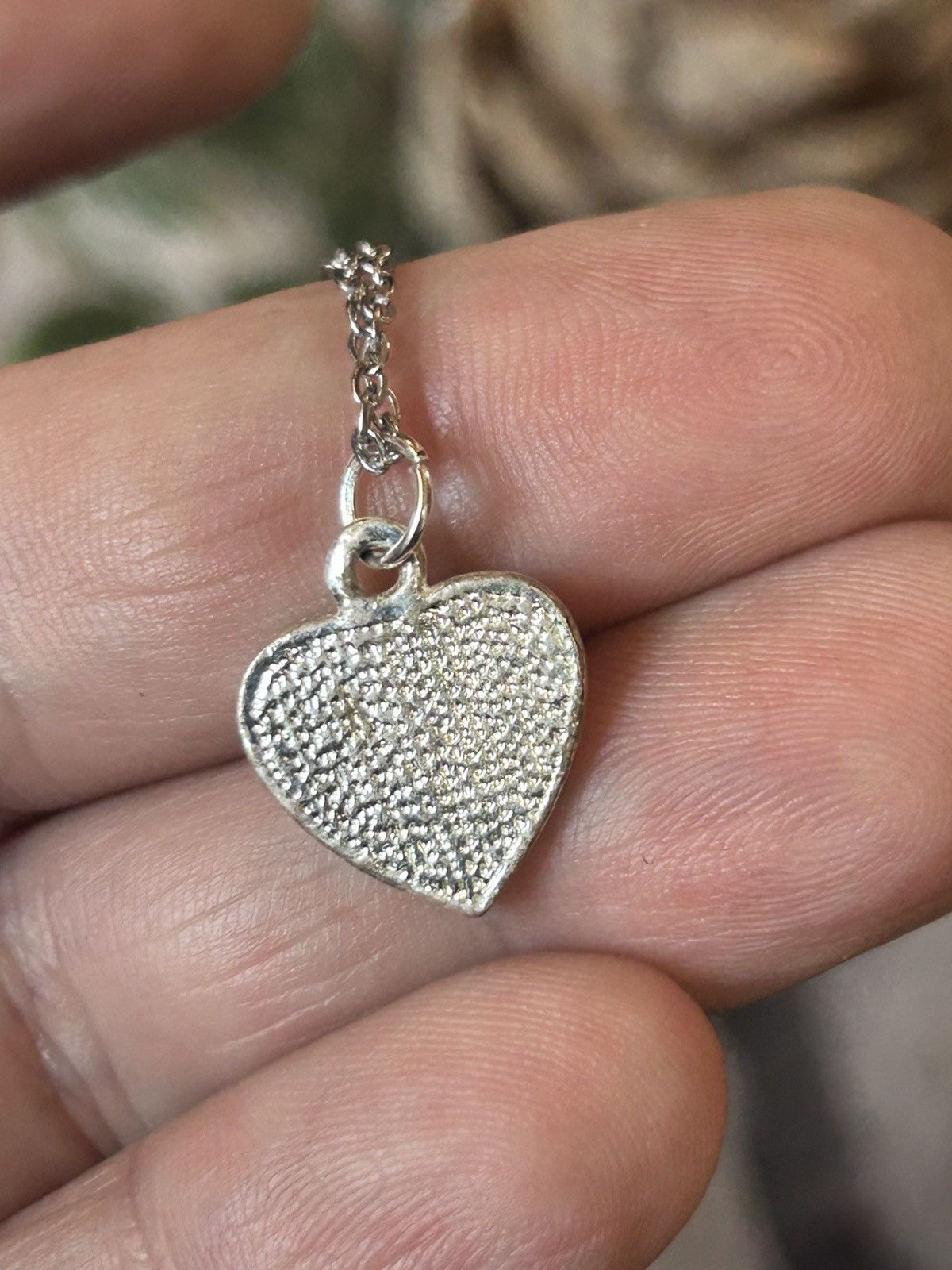 Handmade Handcrafted vintage red enamel heart pendant necklace Size ONE SIZE - 6 Thumbnail