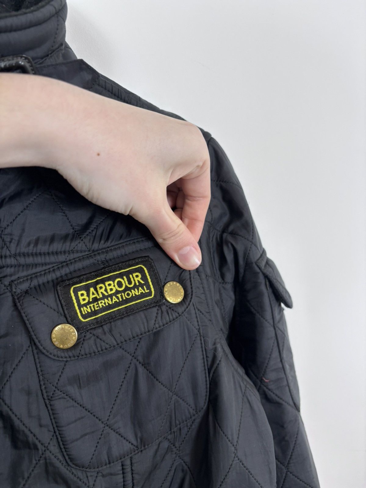 Barbour Barbour International Women’s Polarquilt Jacket Quilted Coat Size M / US 6-8 / IT 42-44 - 5 Thumbnail