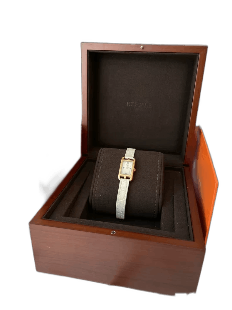 Hermes Hermes Nantucket Watch with Mother of Pearl Dial Size ONE SIZE - 1 Thumbnail