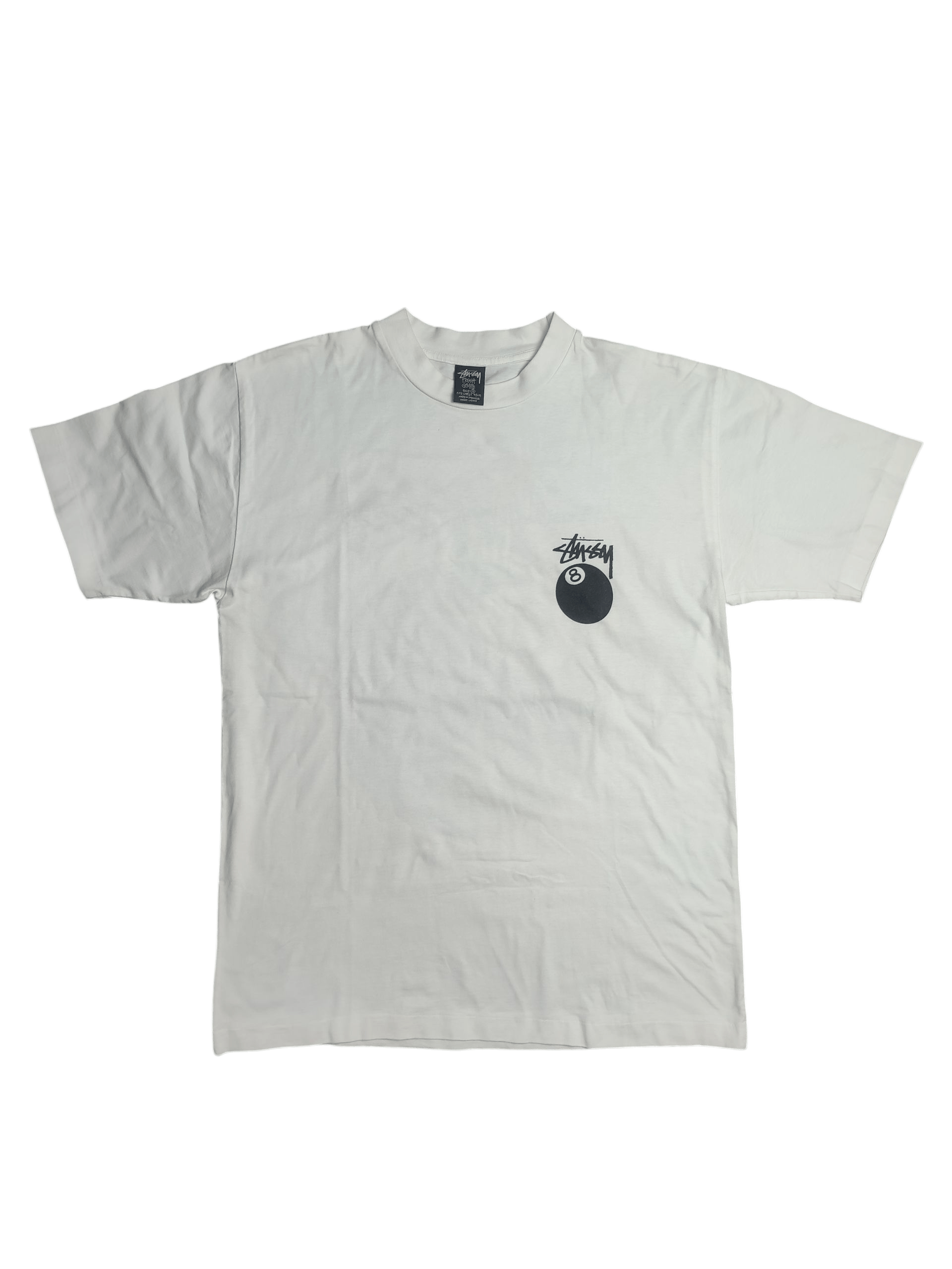 Stussy [DELETED] Stussy 8 Ball 1980s Vintage Tshirt Size US M / EU 48-50 / 2 - 2 Thumbnail