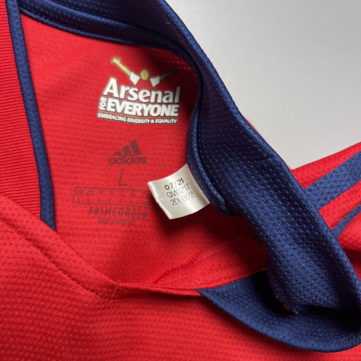 Vintage ARSENAL ADIDAS 2021/2022 FOOTBALL HOME JERSEY #9 LACAZETTE Size US L / EU 52-54 / 3 - 6 Thumbnail