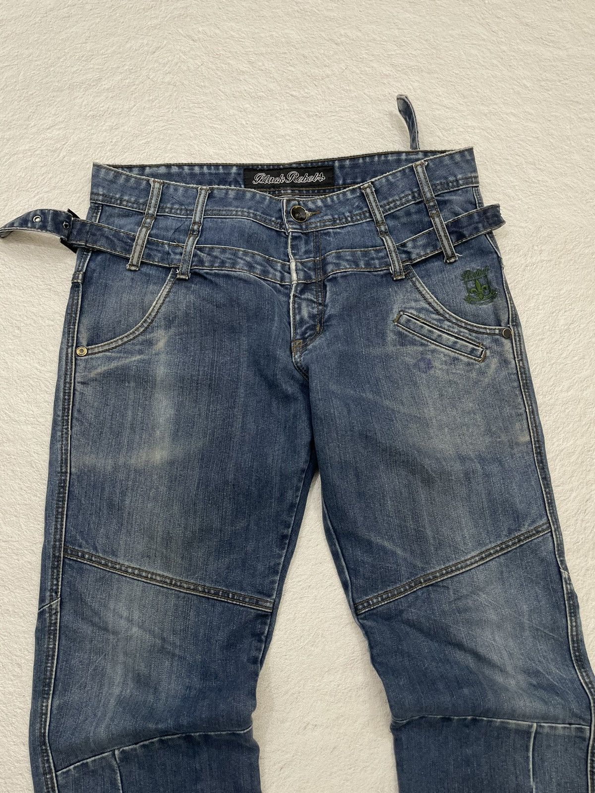 Hysteric Glamour 2000s blacklabel japan double Wasit Denim Wash Size US 34 / EU 50 - 3 Thumbnail