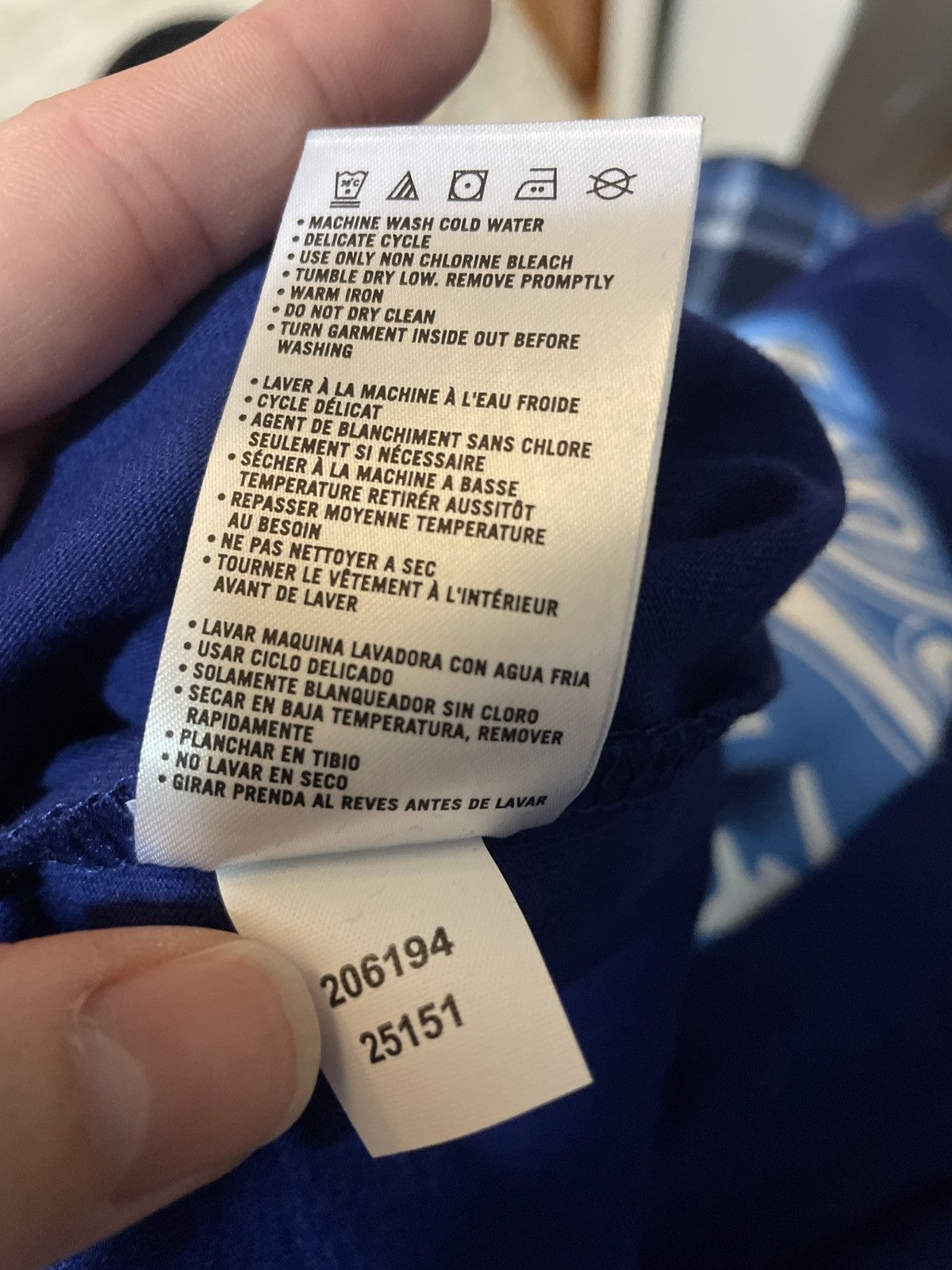 October's Very Own Los Angeles Dodgers OVO x New Era Graffiti T-Shirt - Royal Size US XS / EU 42 / 0 - 6 Thumbnail