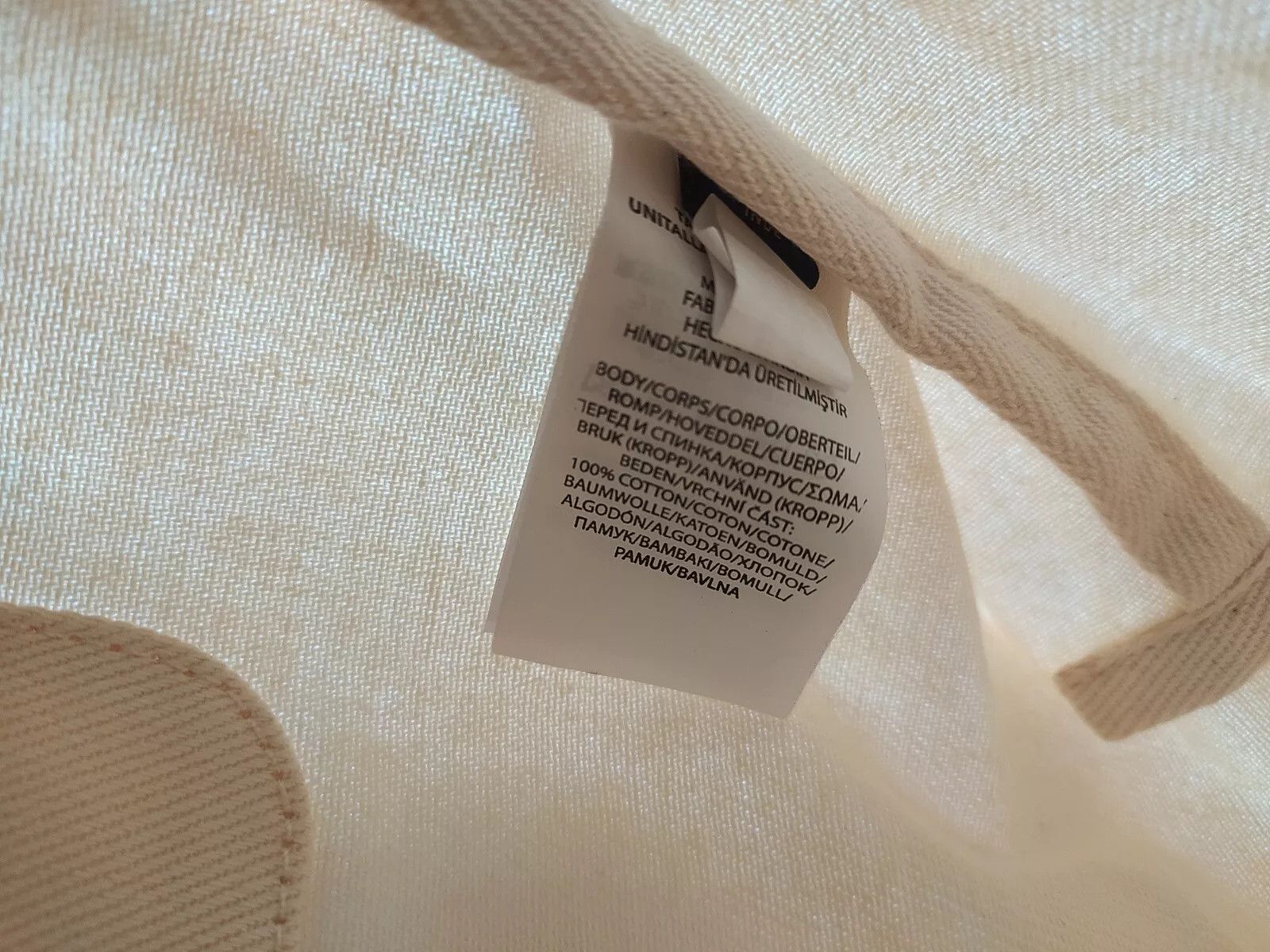Polo Ralph Lauren Polo Ralph Lauren Polo Bear Cotton Canvas Tote Bag IFD 8042 Size ONE SIZE - 11 Thumbnail