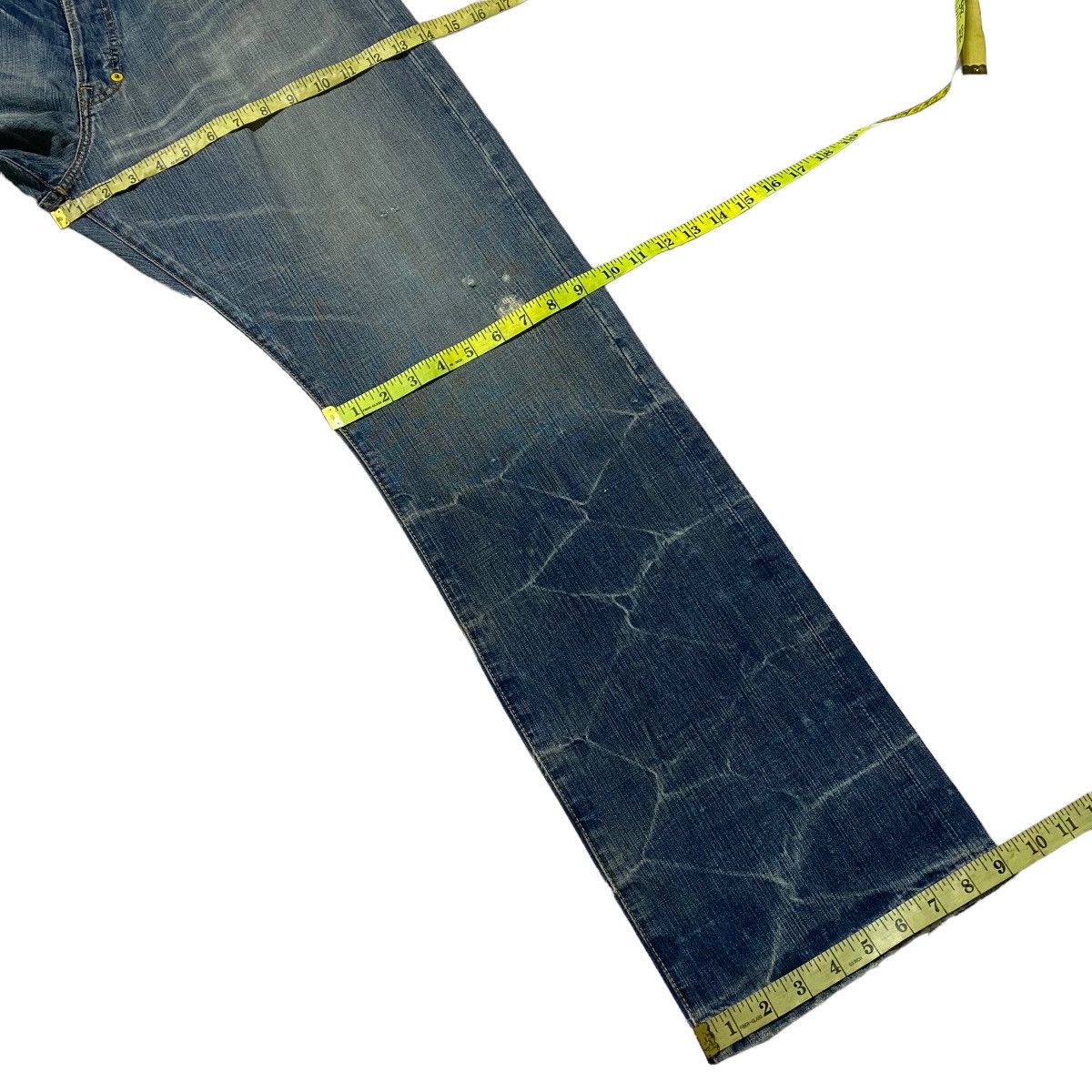 Swagger SWAGGER Mud Wash Distressed Denim Jeans Size US 34 / EU 50 - 20 Thumbnail