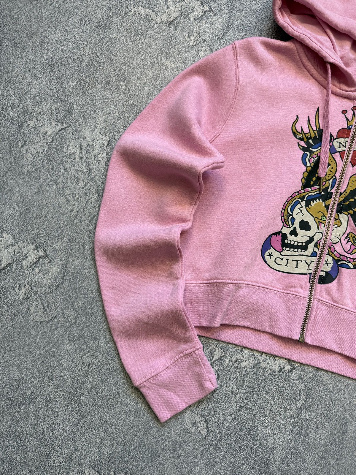 Ed Hardy Ed hardy zip up hoodie y2k veryrare Size L / US 10 / IT 46 - 4 Thumbnail
