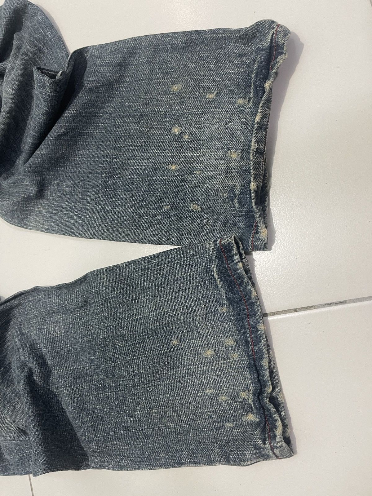 Punk and Yo × Vintage Nouveau Brillant Home Designer Jeans Size US 30 / EU 46 - 10 Thumbnail