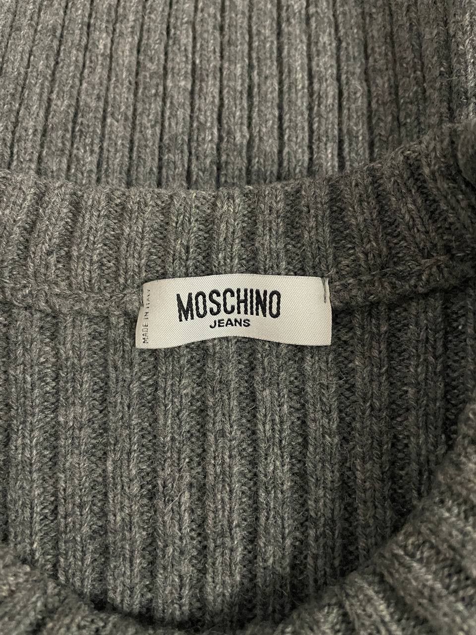 Moschino Moschino Sweater Grey Size US XL / EU 56 / 4 - 11 Thumbnail