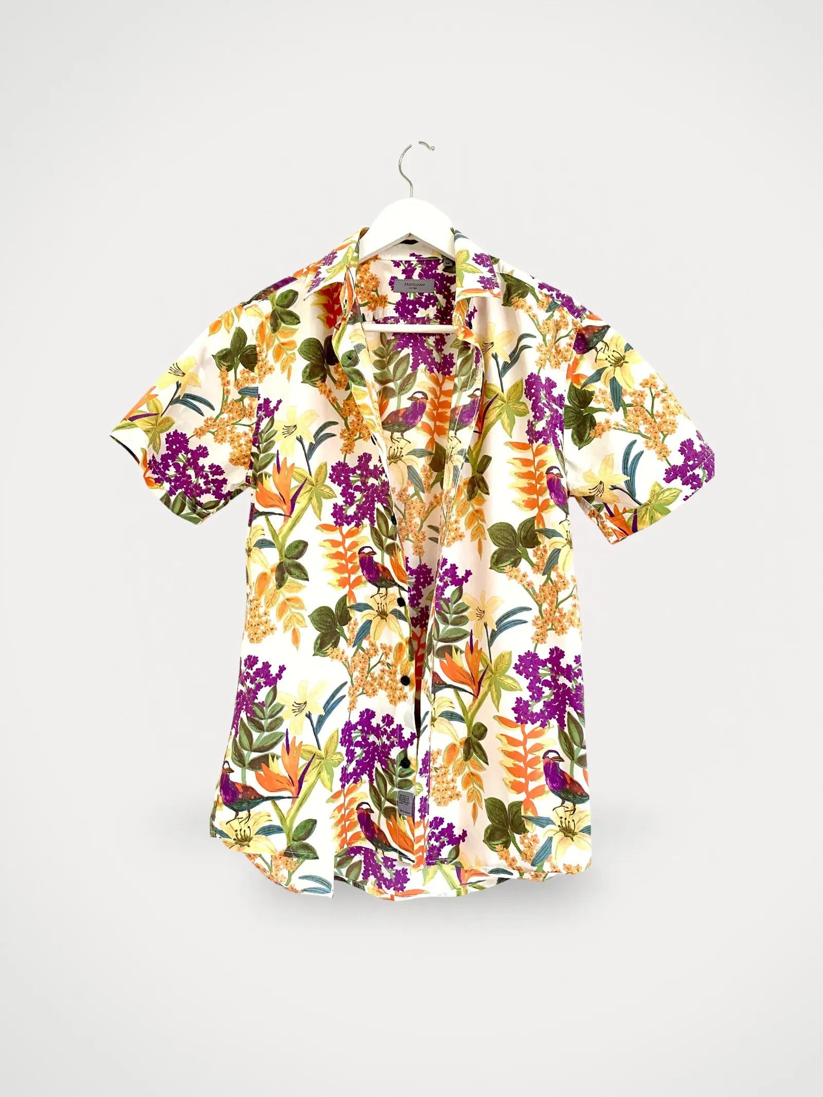 Matinique Matinique Kortärmad blommig skjorta Shirt Size US M / EU 48-50 / 2 - 1 Thumbnail