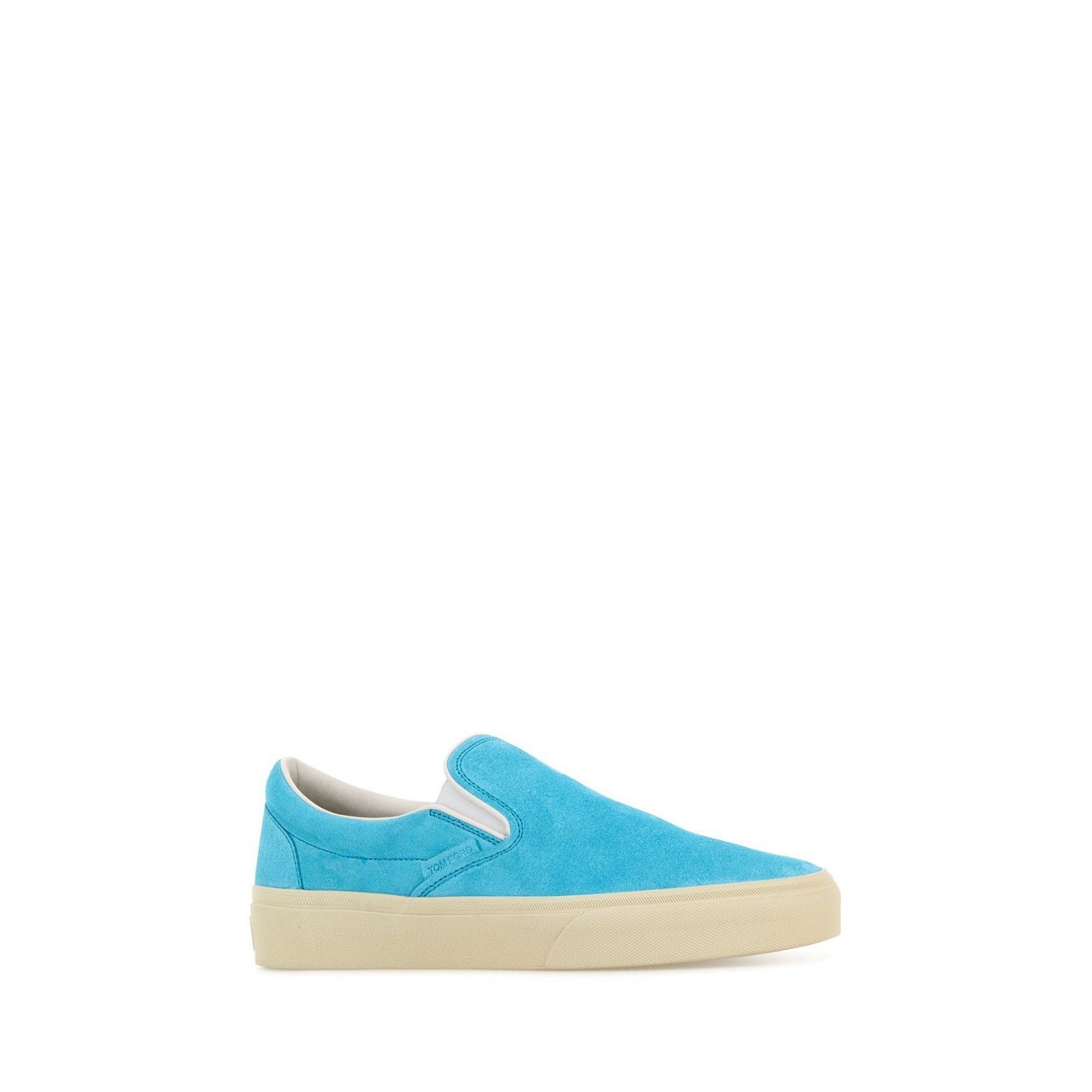 Tom Ford TOM FORD Blue Suede Sneakers New & Authentic (Men's size:US Size US 7 / EU 40 - 4 Thumbnail