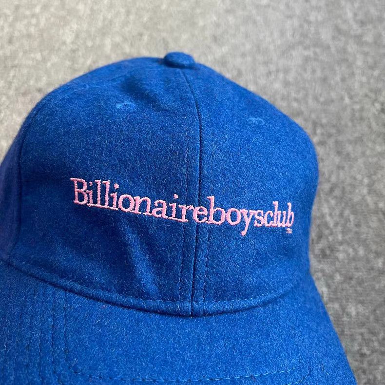 Billionaire Boys Club Classic Embroidered Logo Wool Curved Brim Baseball Cap Q7 Size ONE SIZE - 6 Thumbnail