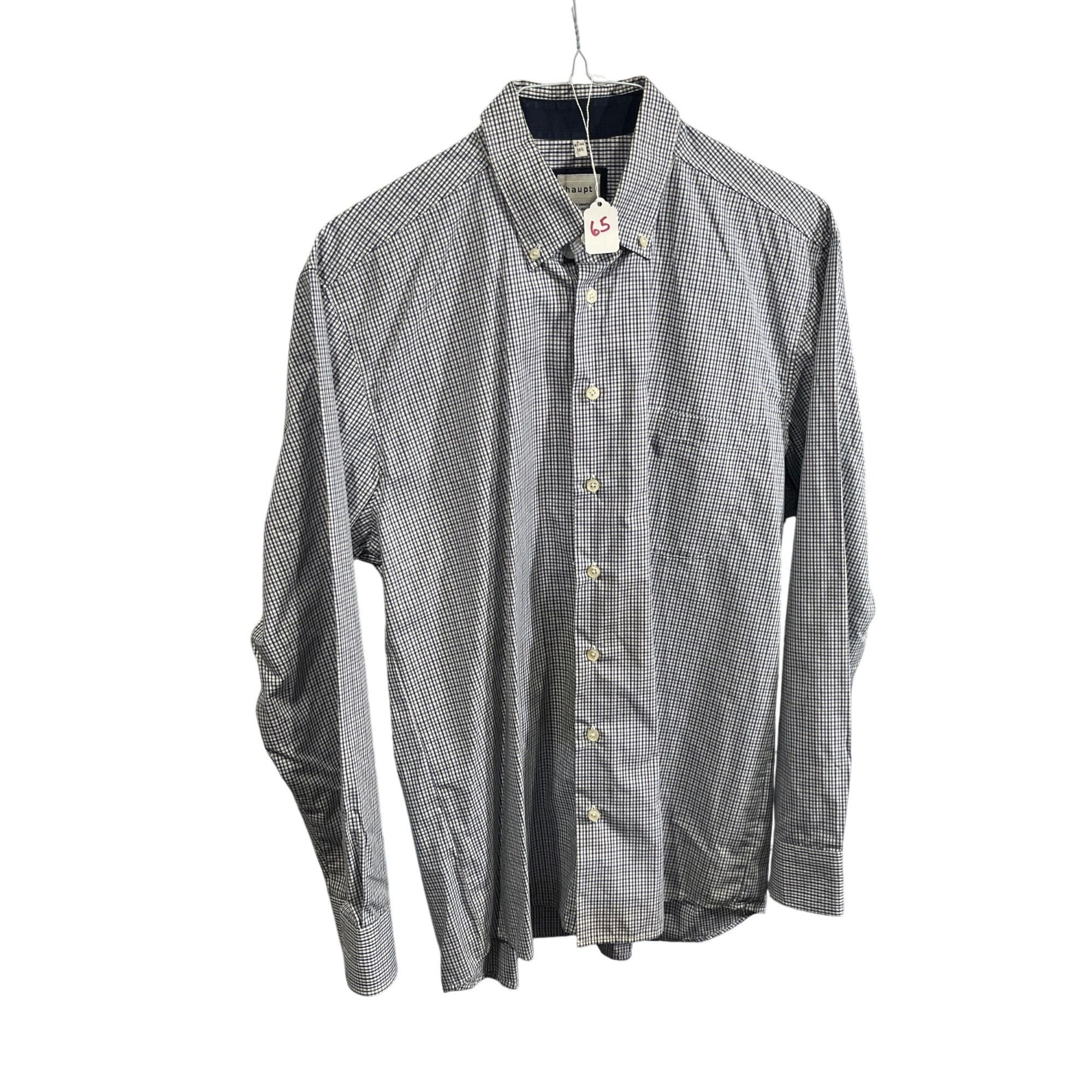 Haupt Haupt Mens Regular Fit Checkered Button-Up Shirt Size Large Size US L / EU 52-54 / 3 - 4 Thumbnail